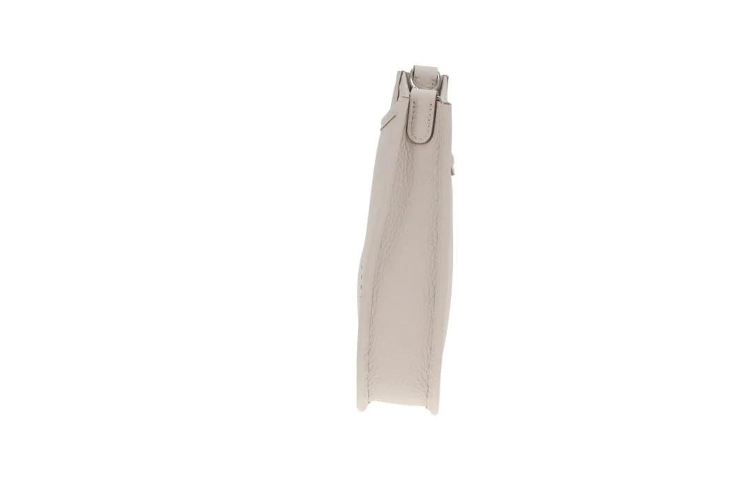 Hermes Evelyne TPM Gris Pale Clemence Leather 2024 - Image 8