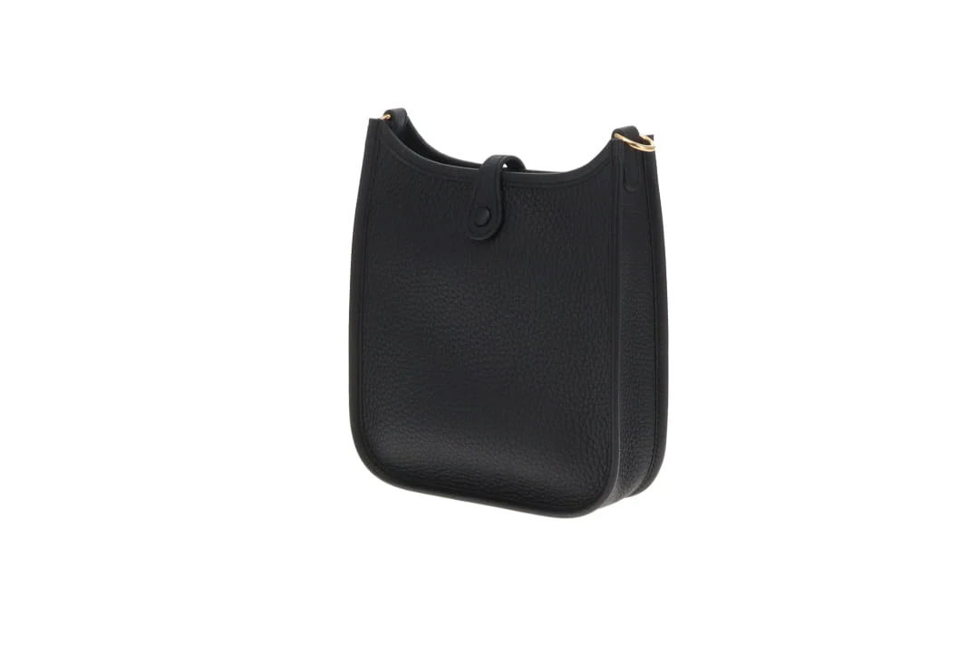 Hermes Evelyne TPM Noir Clemence Leather 2024 - Image 13