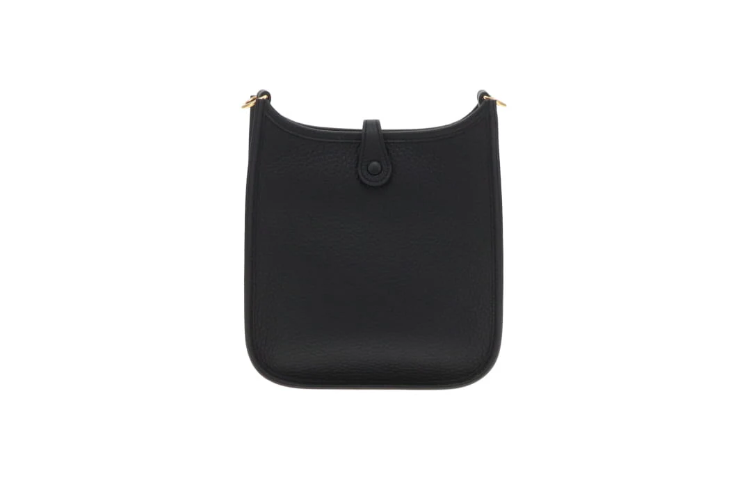 Hermes Evelyne TPM Noir Clemence Leather 2024 - Image 7