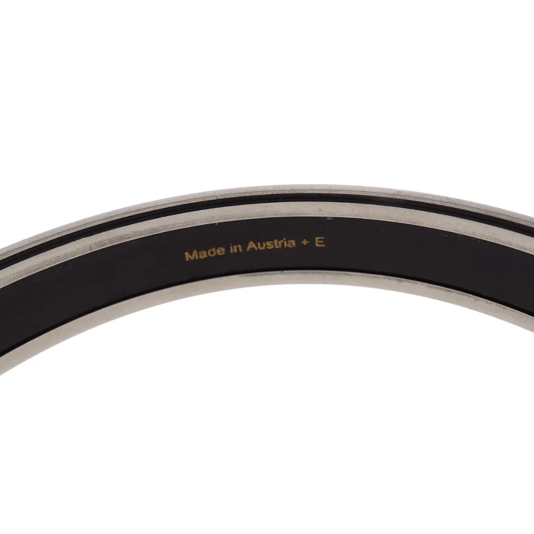 Hermes Printed Enamel Bangle Narrow Turqouise Small - Image 3