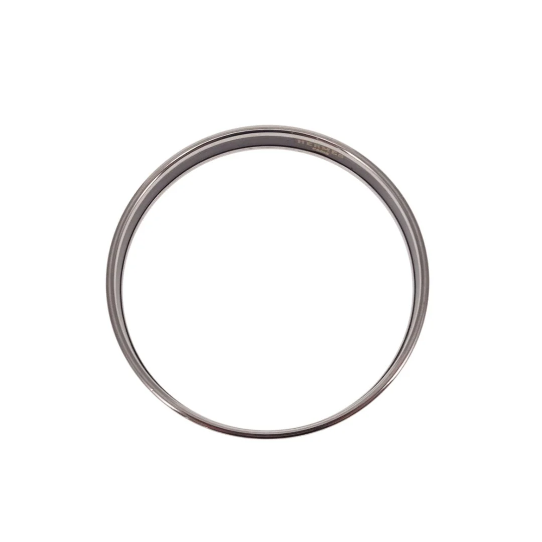 Hermes Printed Enamel Bangle Narrow Turqouise Small - Image 6