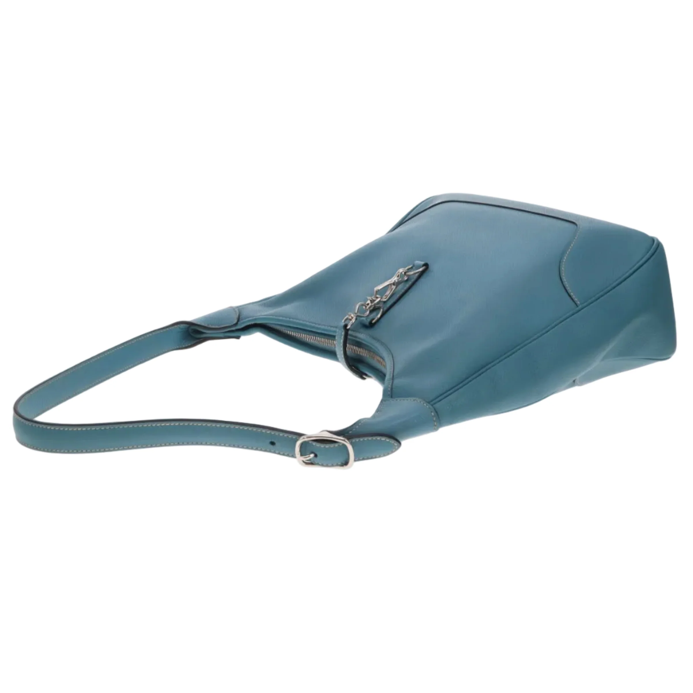 Hermes Trim 31 Blue Jean Epsom PHW 2006 - Image 11