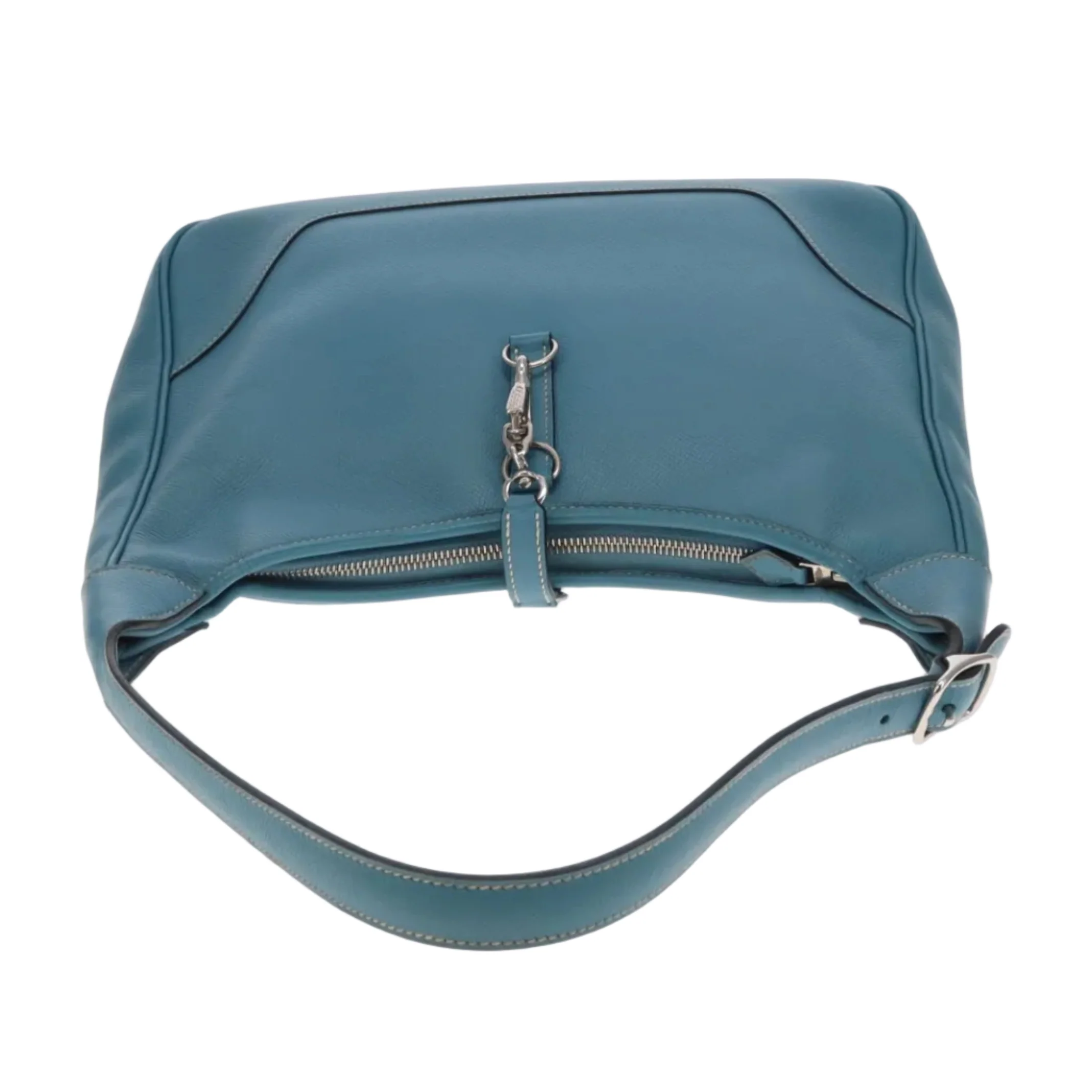 Hermes Trim 31 Blue Jean Epsom PHW 2006 - Image 7