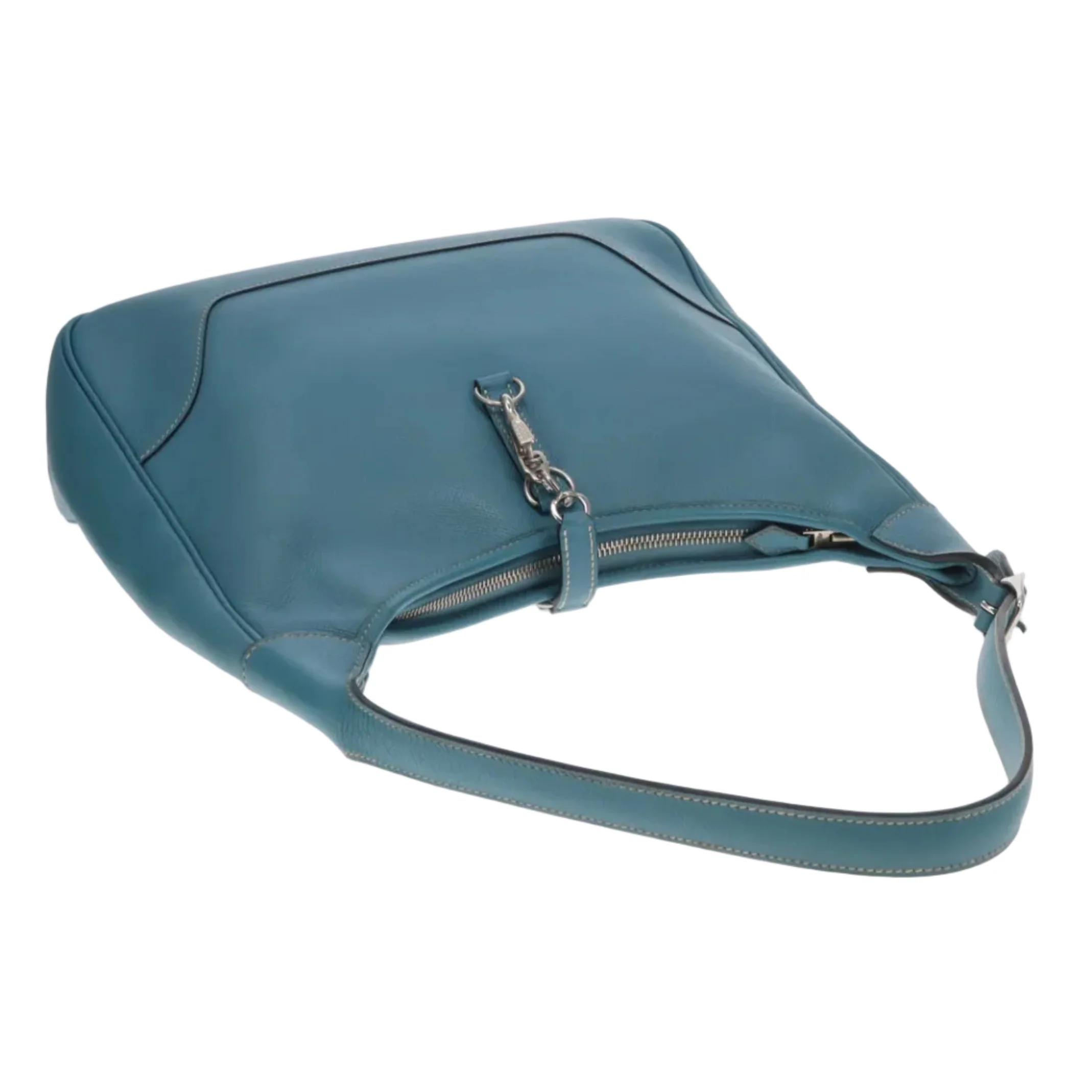 Hermes Trim 31 Blue Jean Epsom PHW 2006 - Image 8