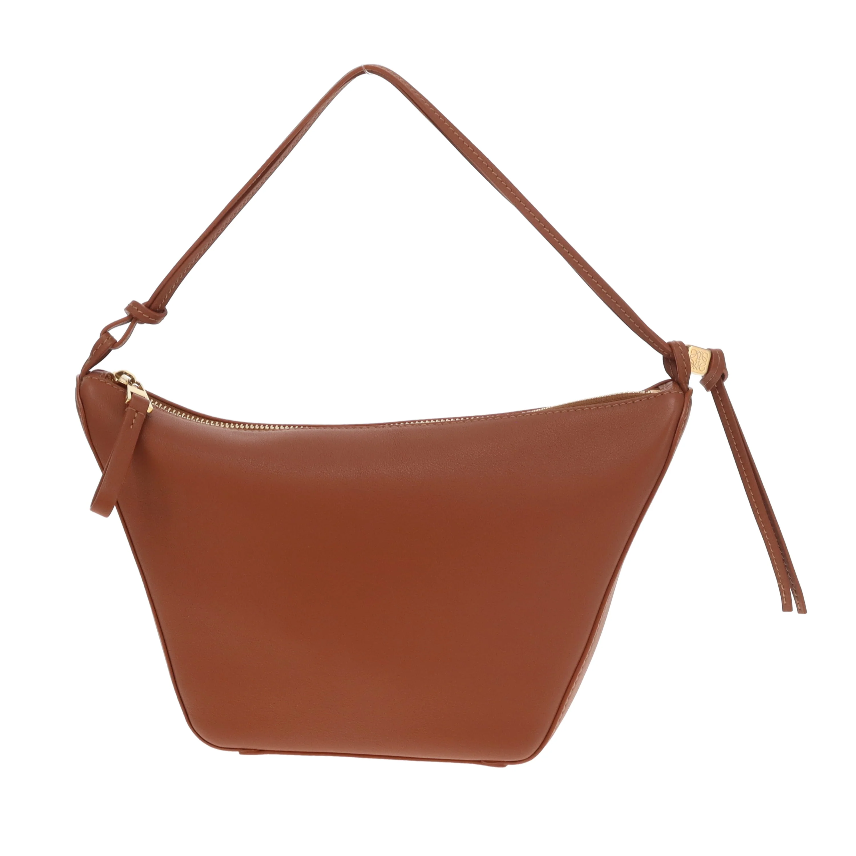 Loewe Hammock Hobo Mini  Tan Leather with Donut Chain