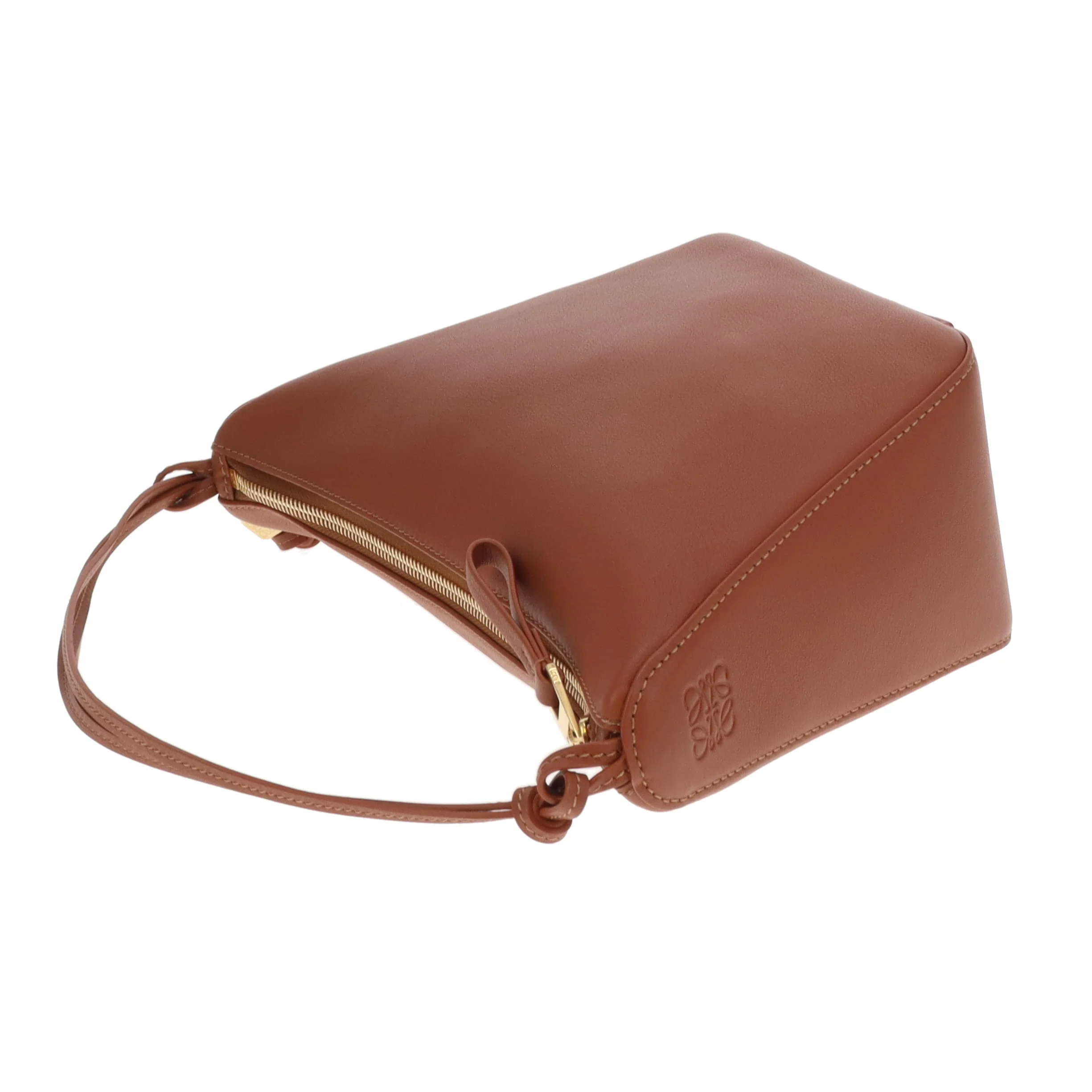 Loewe Hammock Hobo Mini  Tan Leather with Donut Chain - Image 15