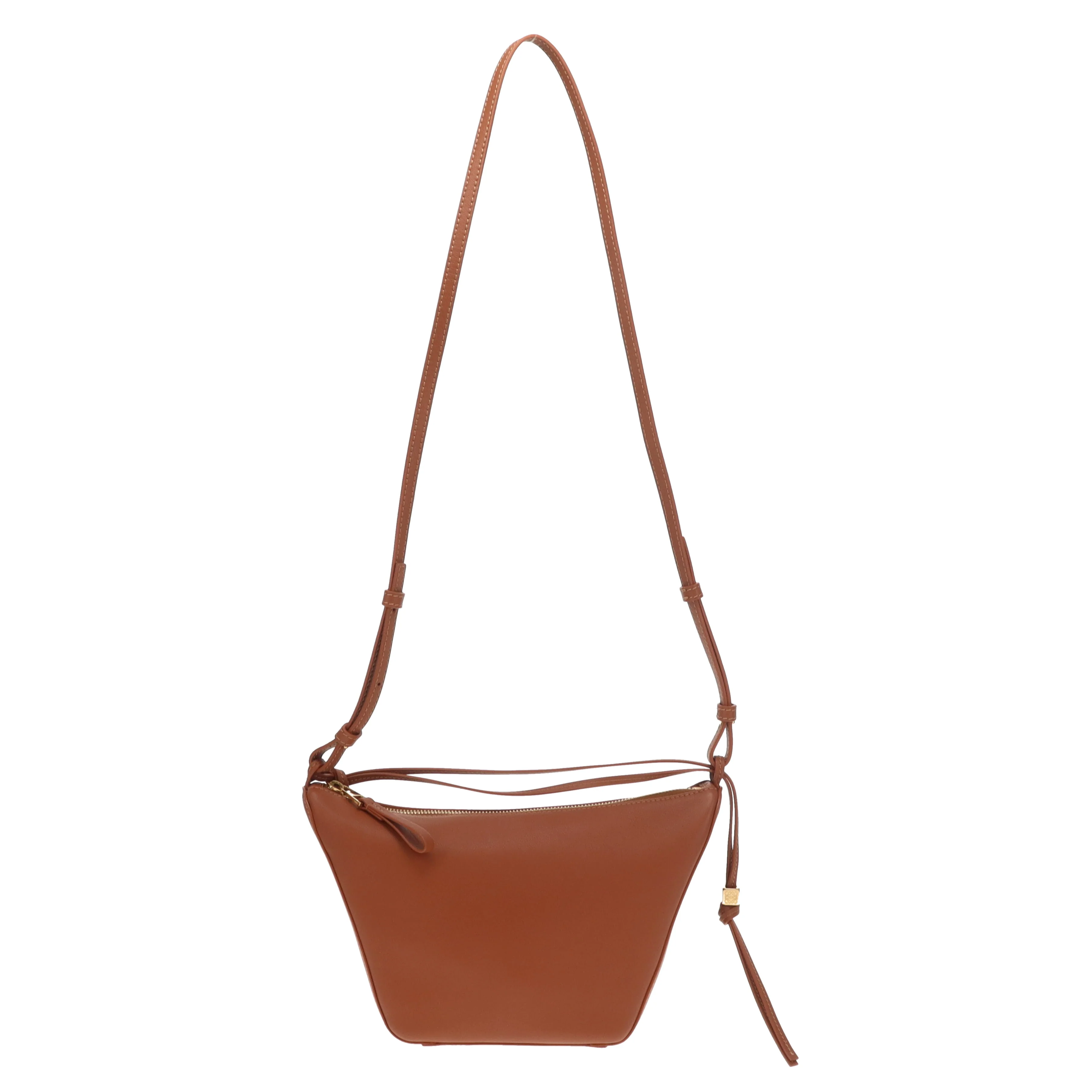 Loewe Hammock Hobo Mini  Tan Leather with Donut Chain - Image 3