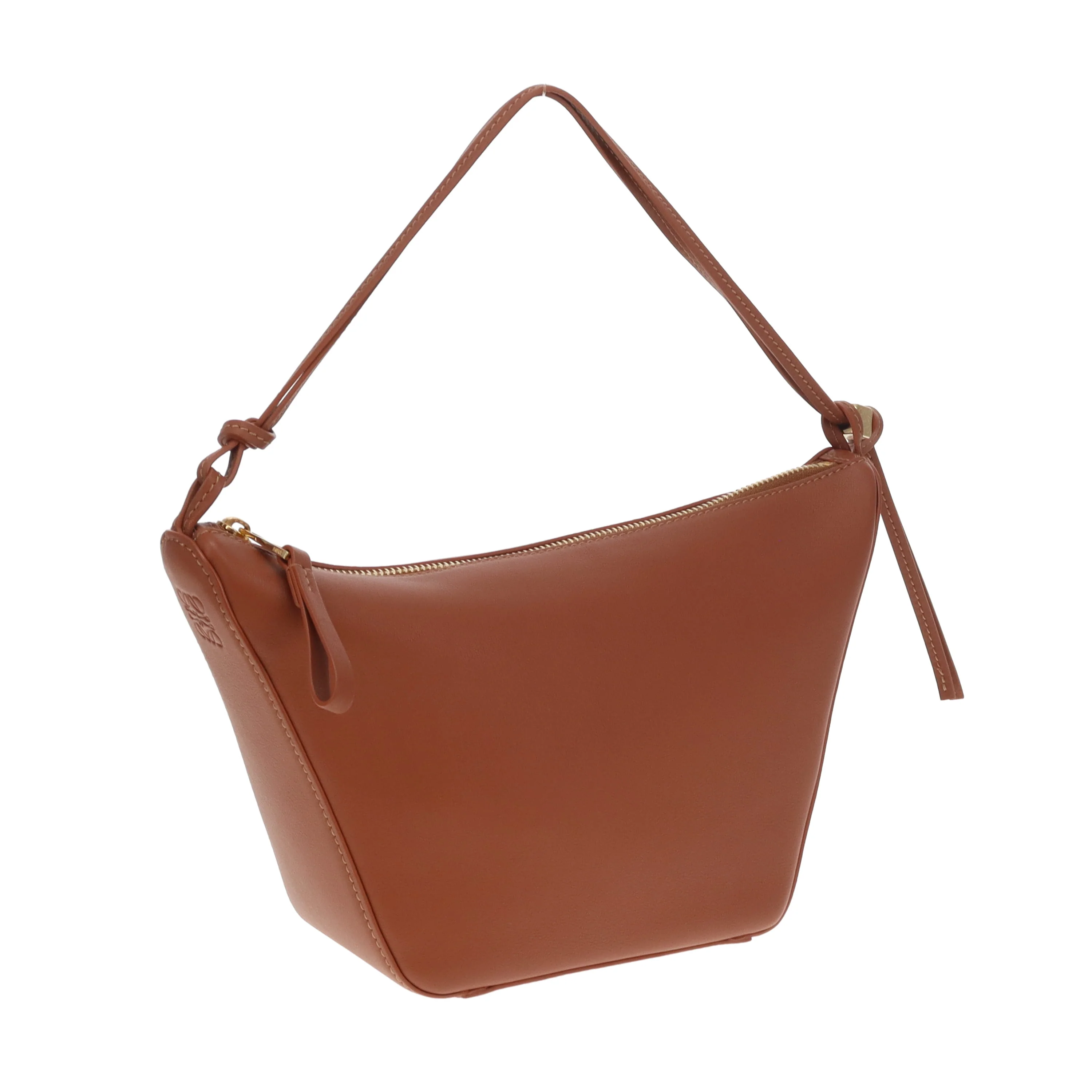 Loewe Hammock Hobo Mini  Tan Leather with Donut Chain - Image 5