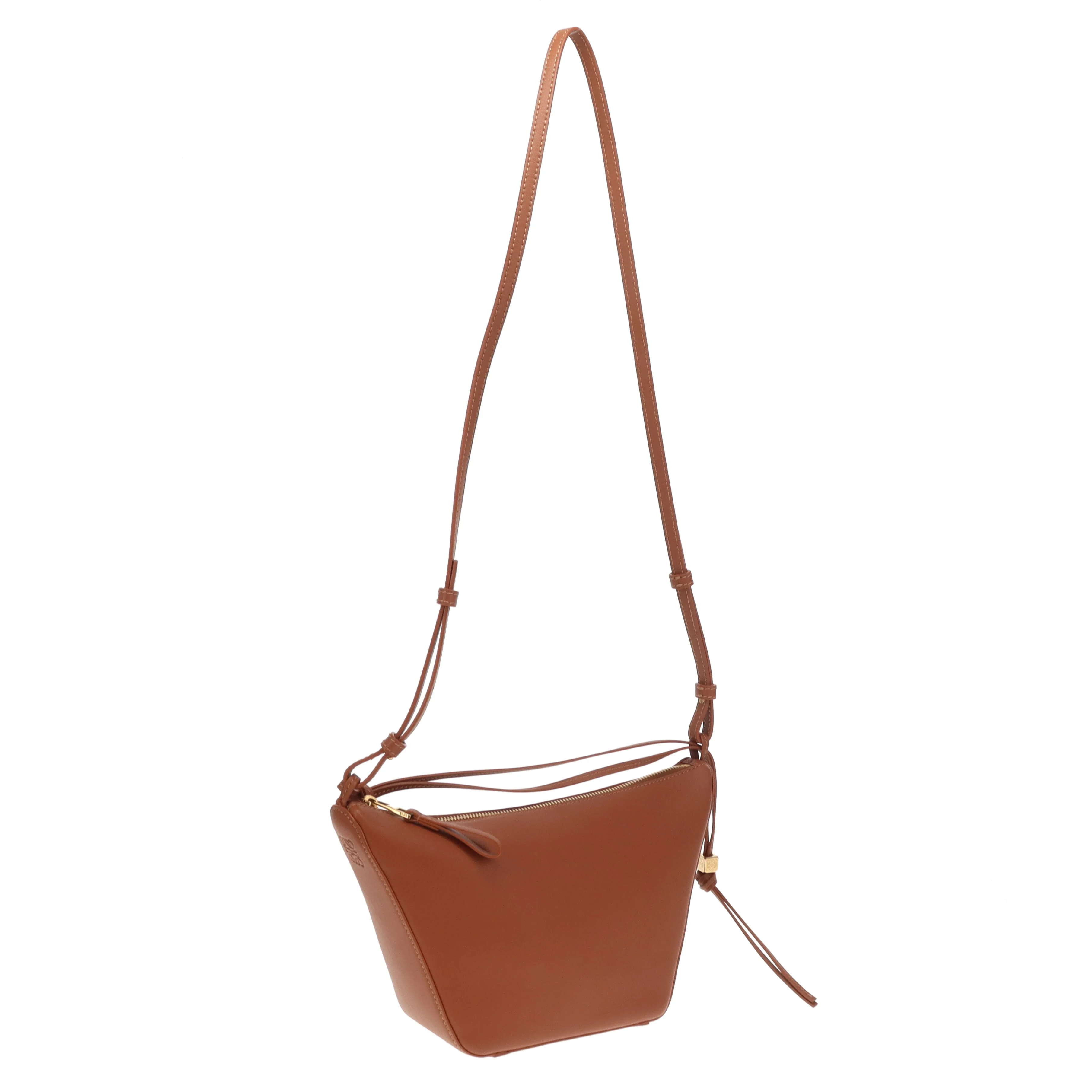Loewe Hammock Hobo Mini  Tan Leather with Donut Chain - Image 6