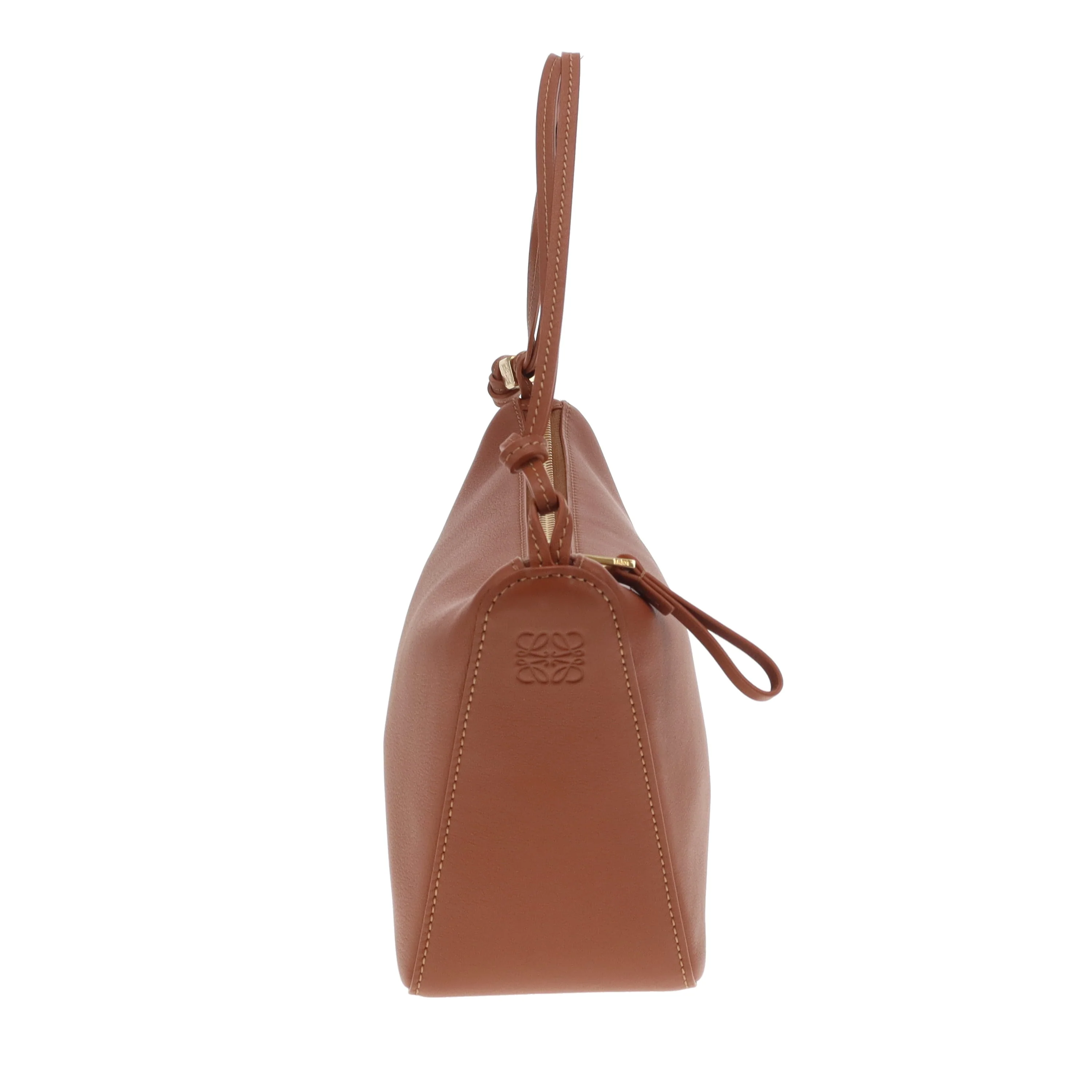 Loewe Hammock Hobo Mini  Tan Leather with Donut Chain - Image 8