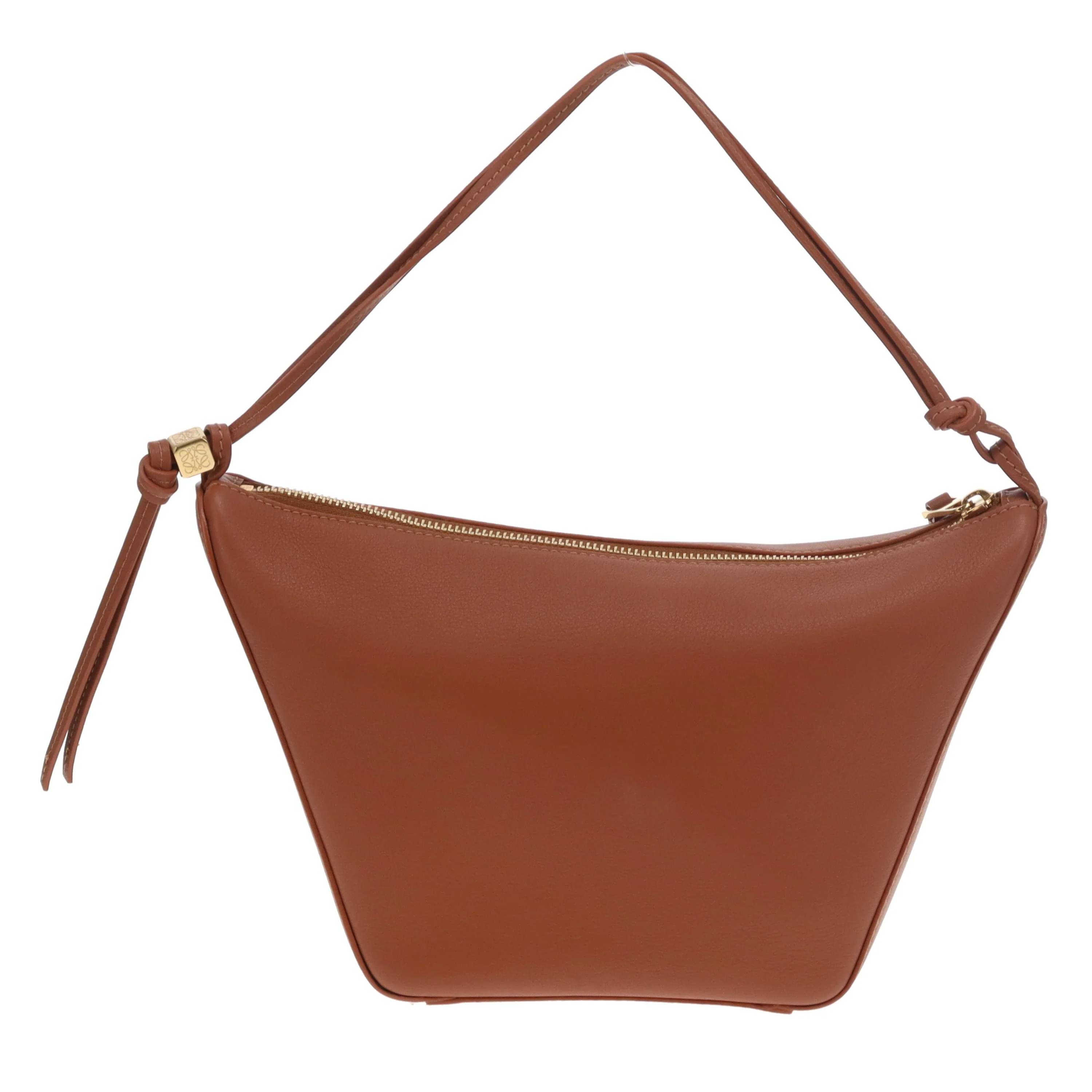 Loewe Hammock Hobo Mini  Tan Leather with Donut Chain - Image 9