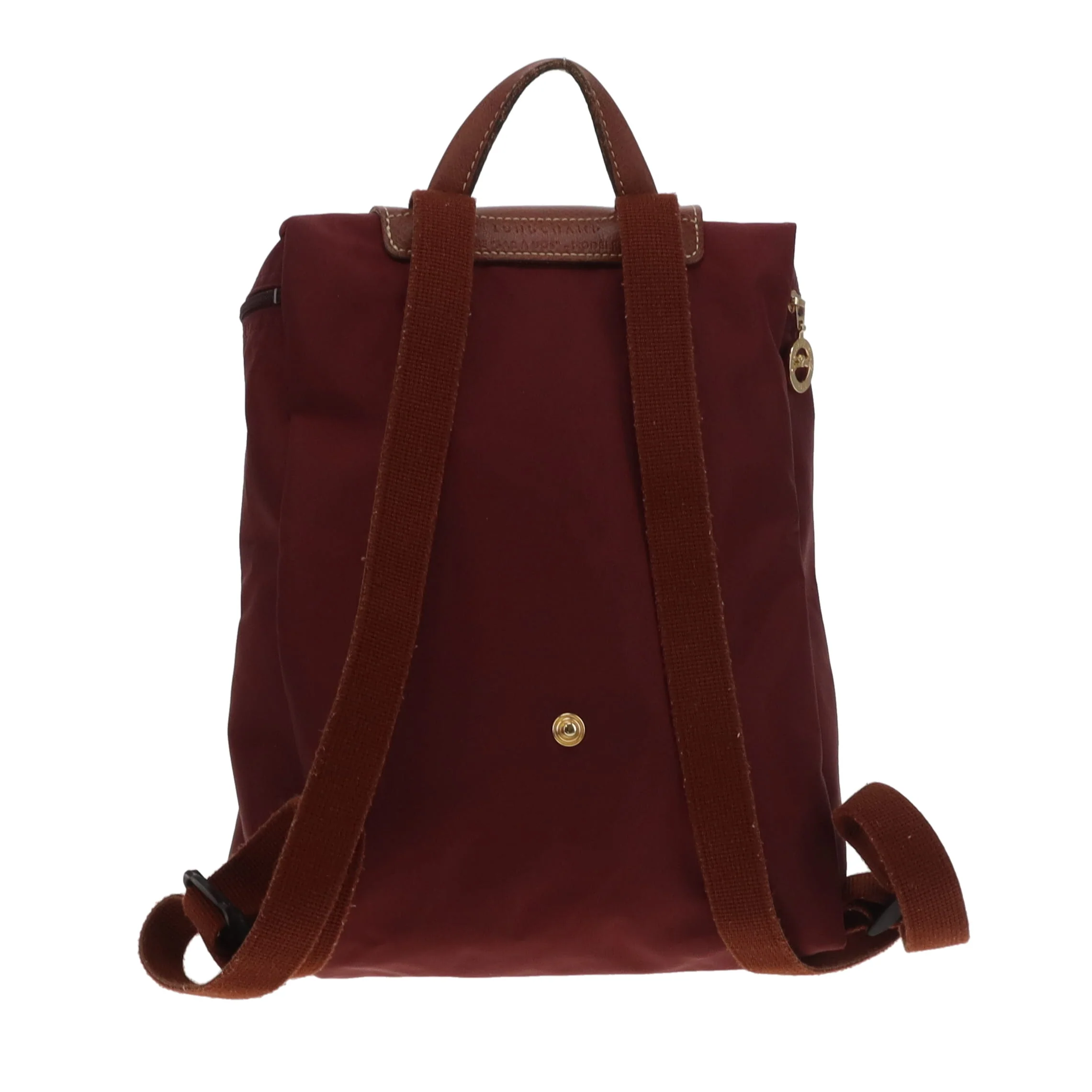 Longchamp Le Pliage Classic Backpack Burgundy - Image 5