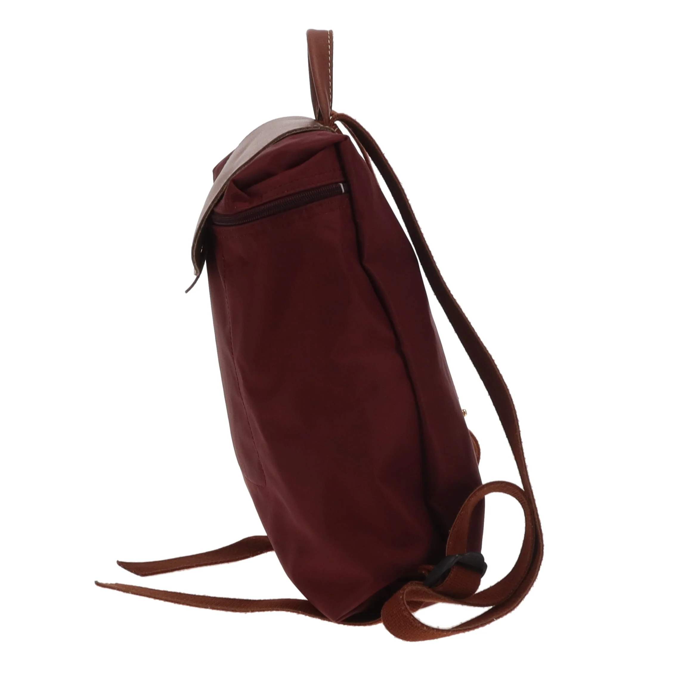 Longchamp Le Pliage Classic Backpack Burgundy - Image 6