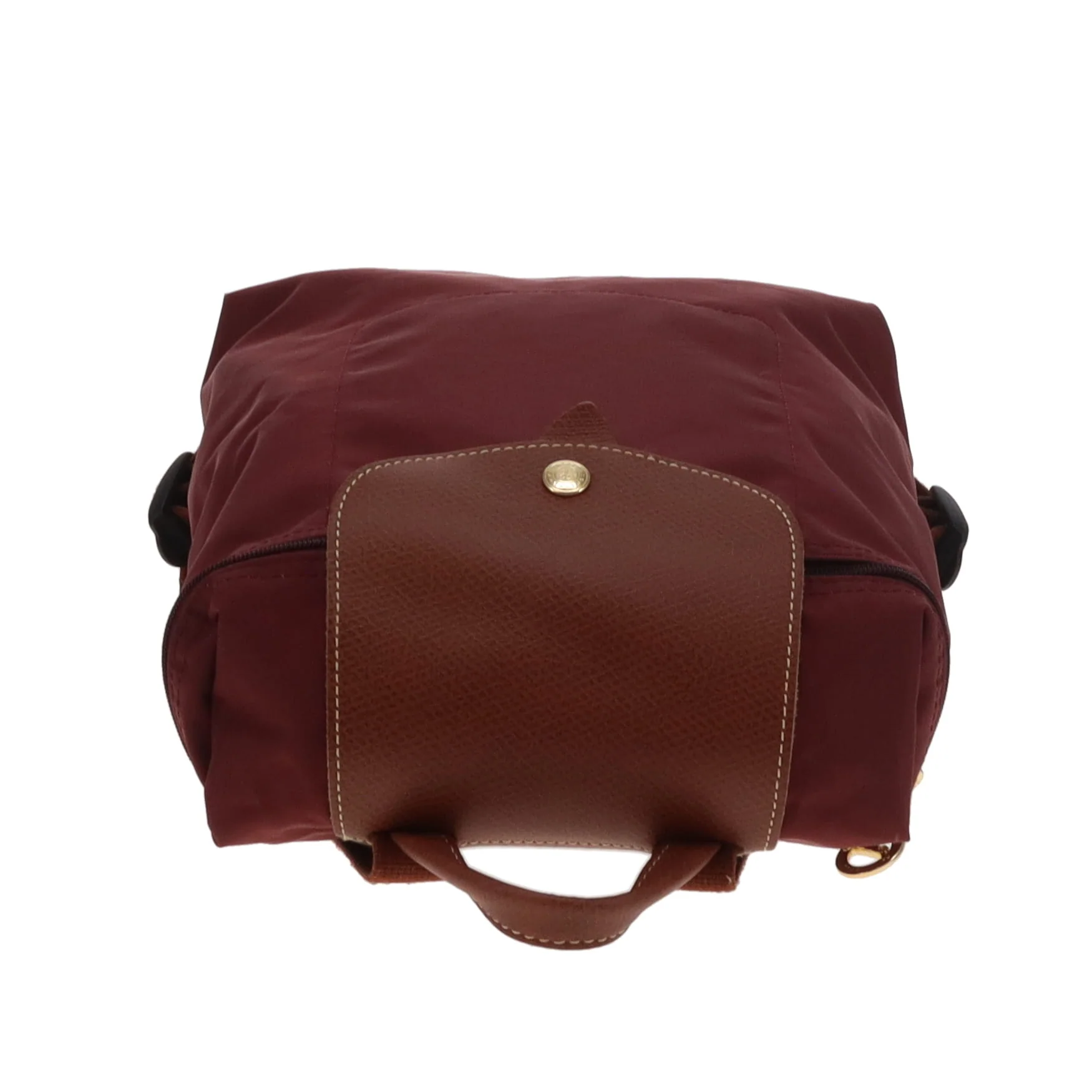 Longchamp Le Pliage Classic Backpack Burgundy - Image 7