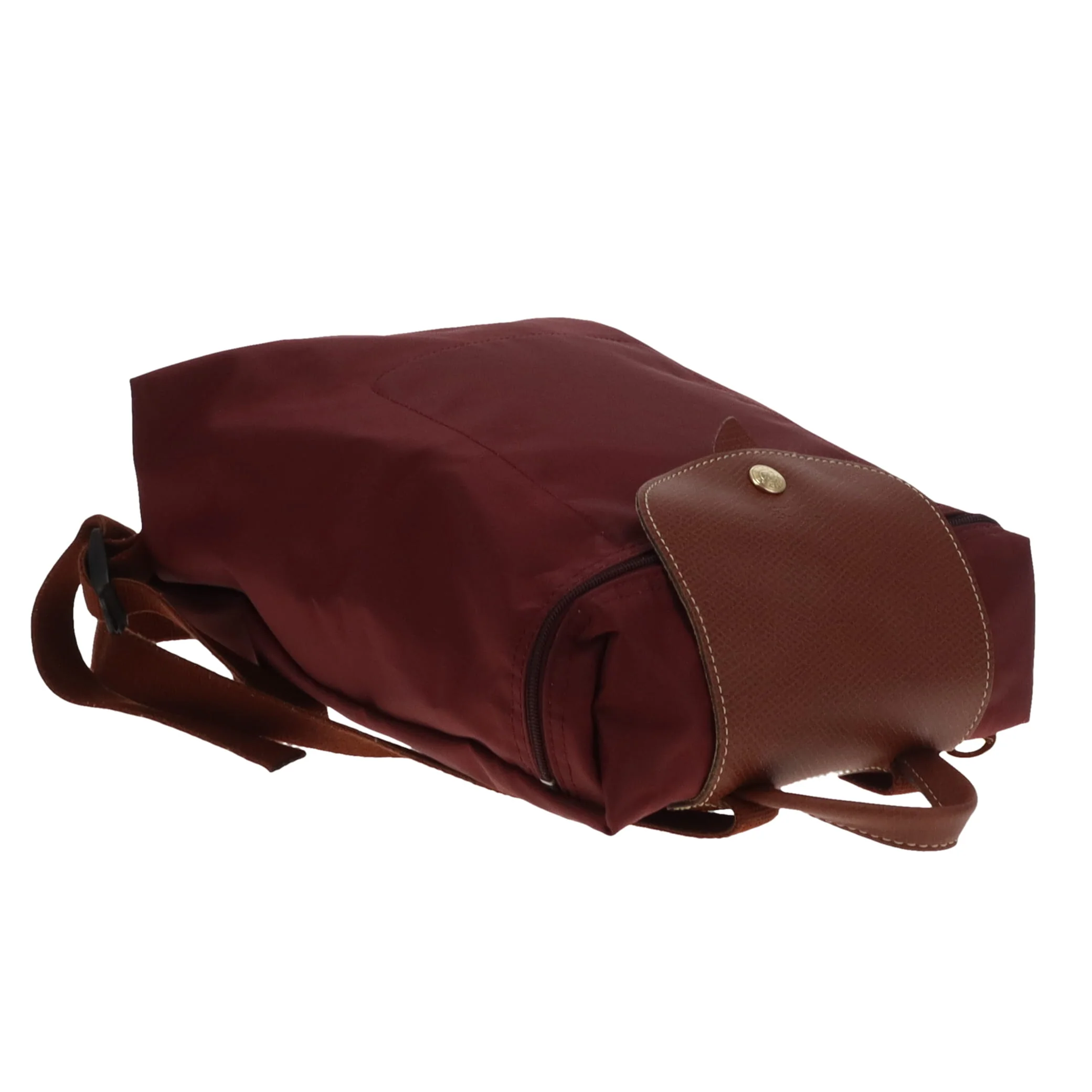 Longchamp Le Pliage Classic Backpack Burgundy - Image 8
