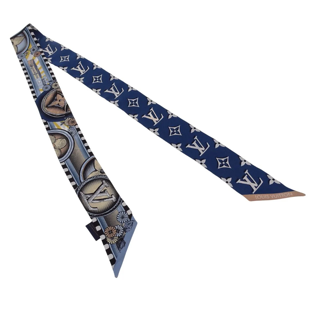 Louis Vuitton Bandeau BB Malle Merveilleuse 100% Silk - Image 6