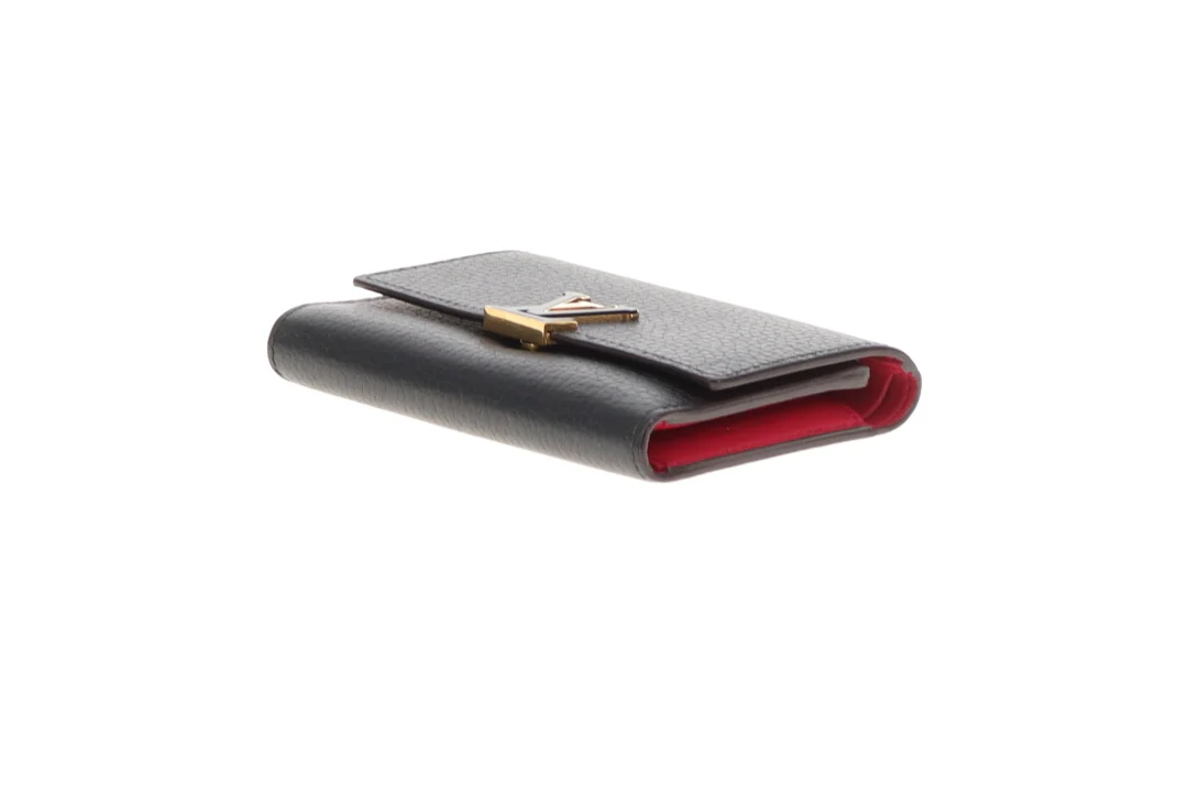 Louis Vuitton Capucines Wallet Black with Pink MI2178 - 2018 - Image 8