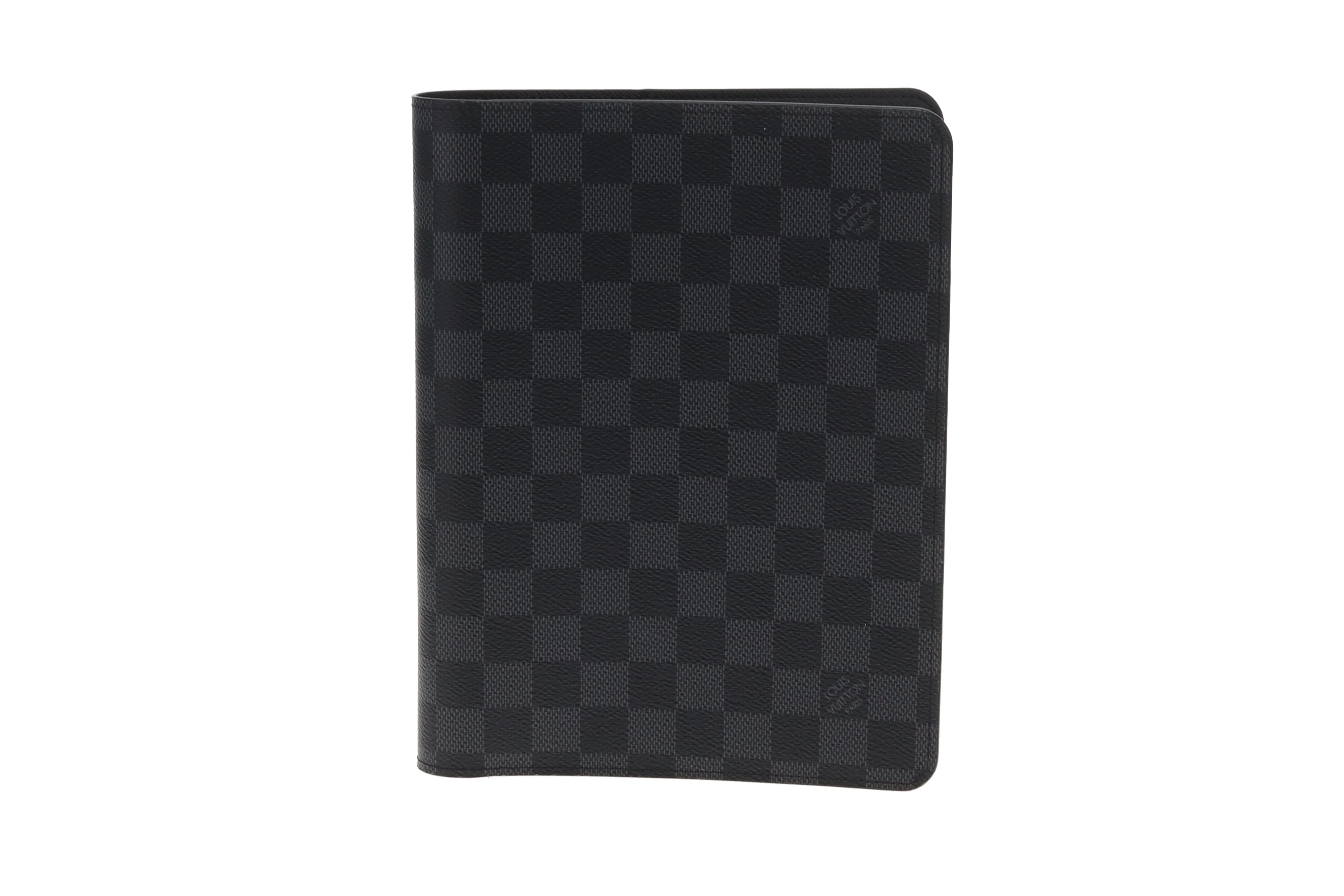 Louis Vuitton Desk Agenda Cover Damier Graphite RA3200 (2020)