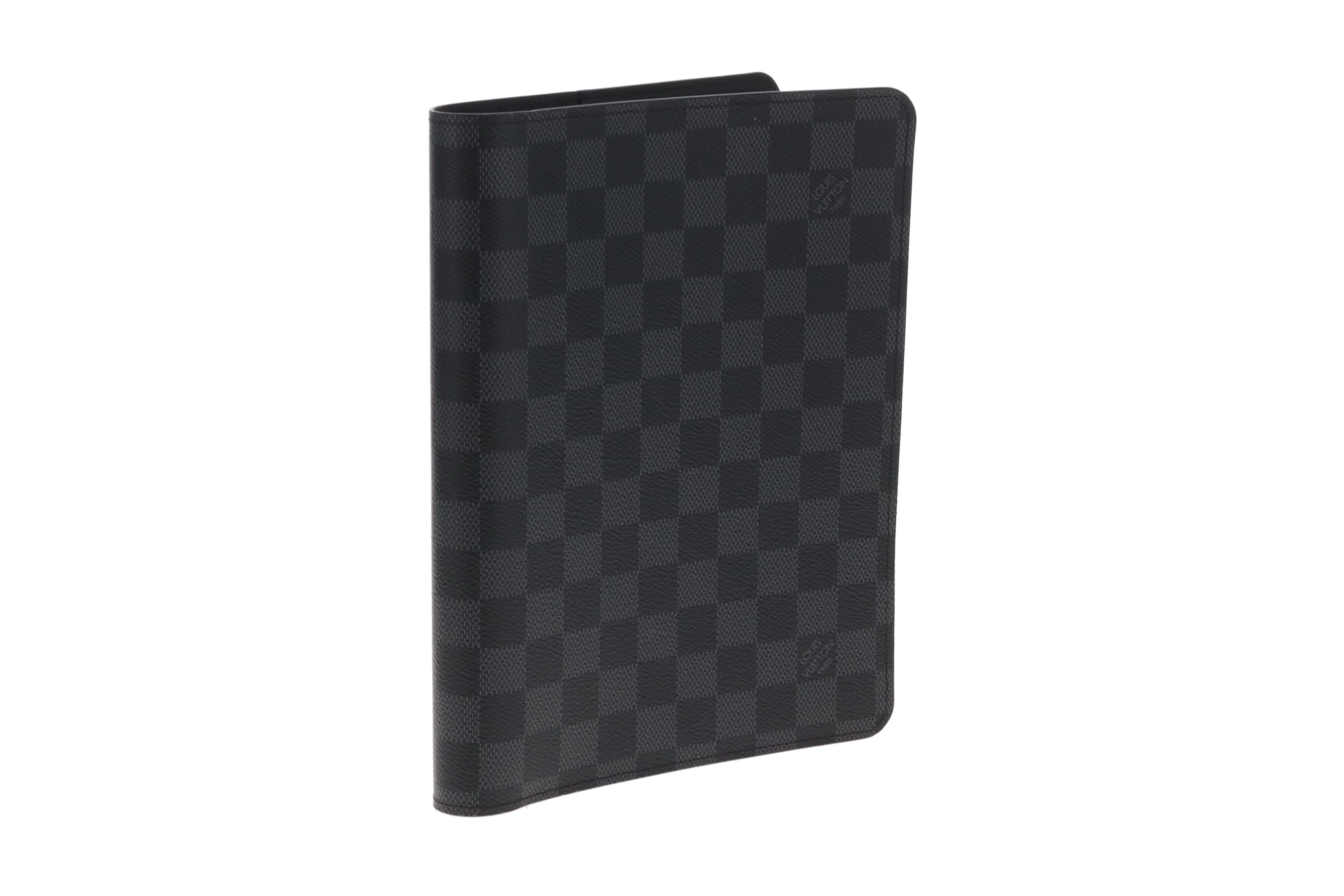 Louis Vuitton Desk Agenda Cover Damier Graphite RA3200 (2020) - Image 3