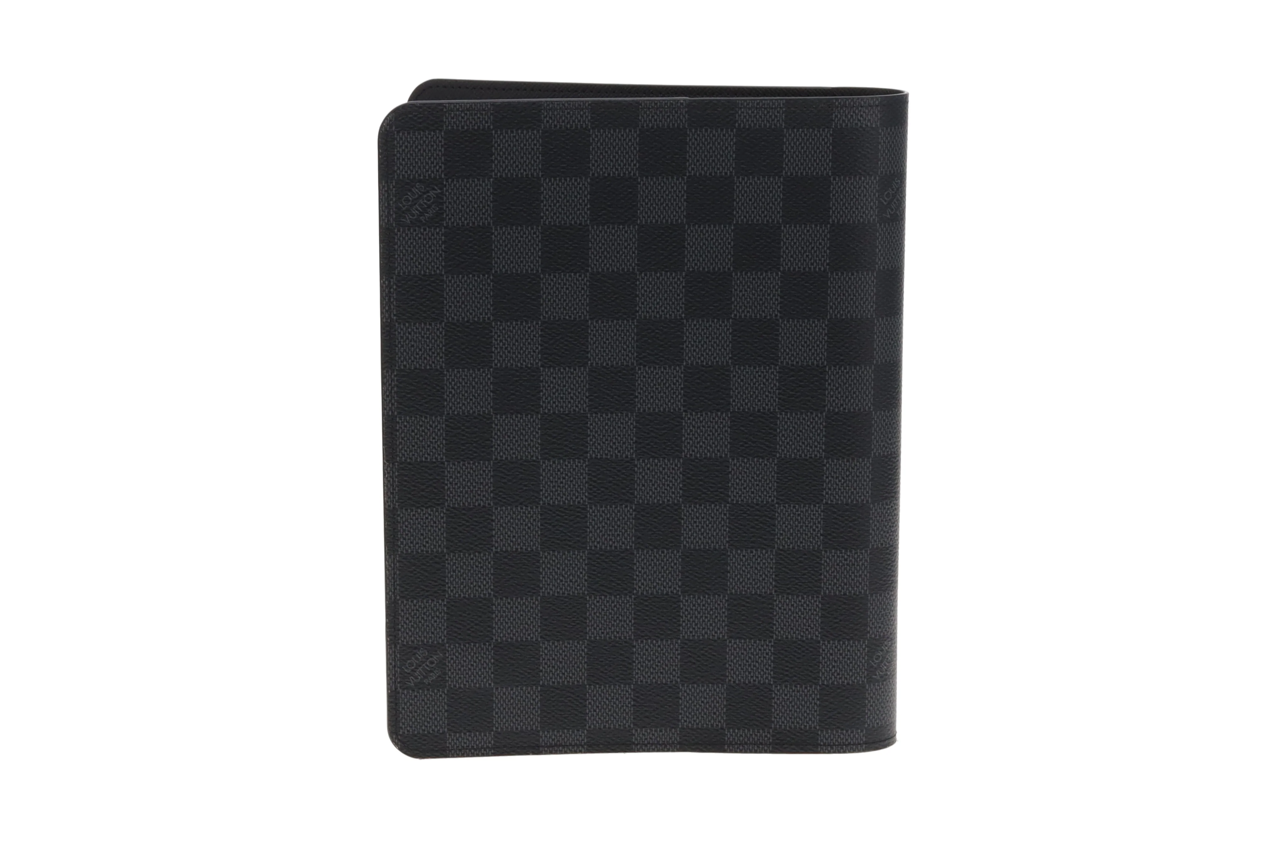 Louis Vuitton Desk Agenda Cover Damier Graphite RA3200 (2020) - Image 5