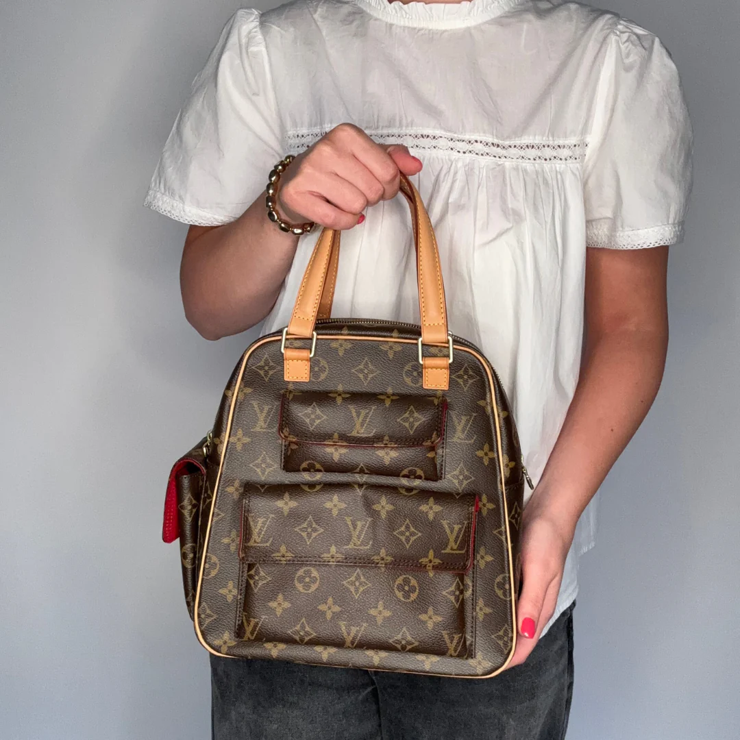 Louis Vuitton Excentri-Cite Monogram Top Handle Bag Vintage VI0093 - Image 2