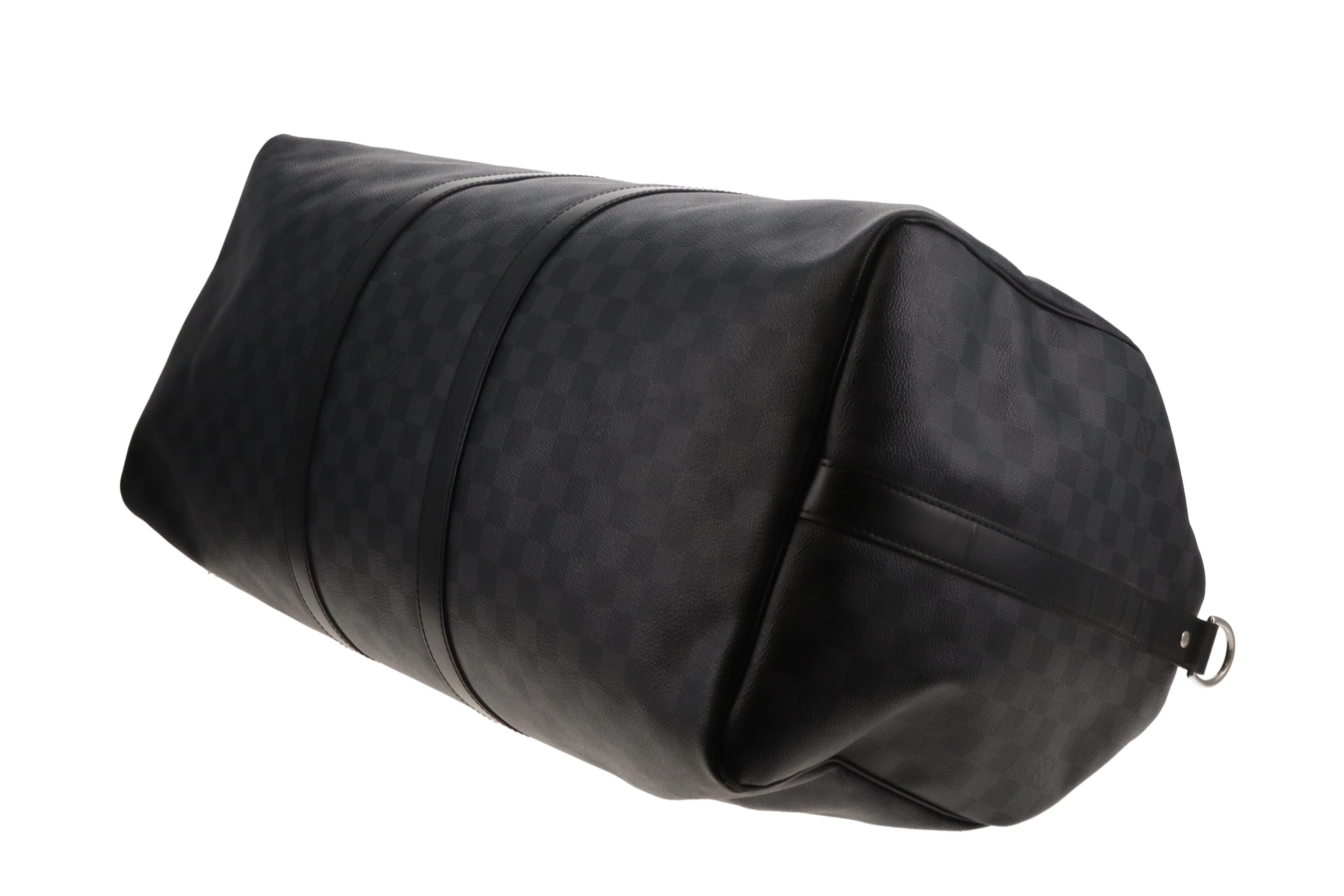 Louis Vuitton Keepall Bandouliere 55 Damier Graphite (hotstamped GC) - Image 11