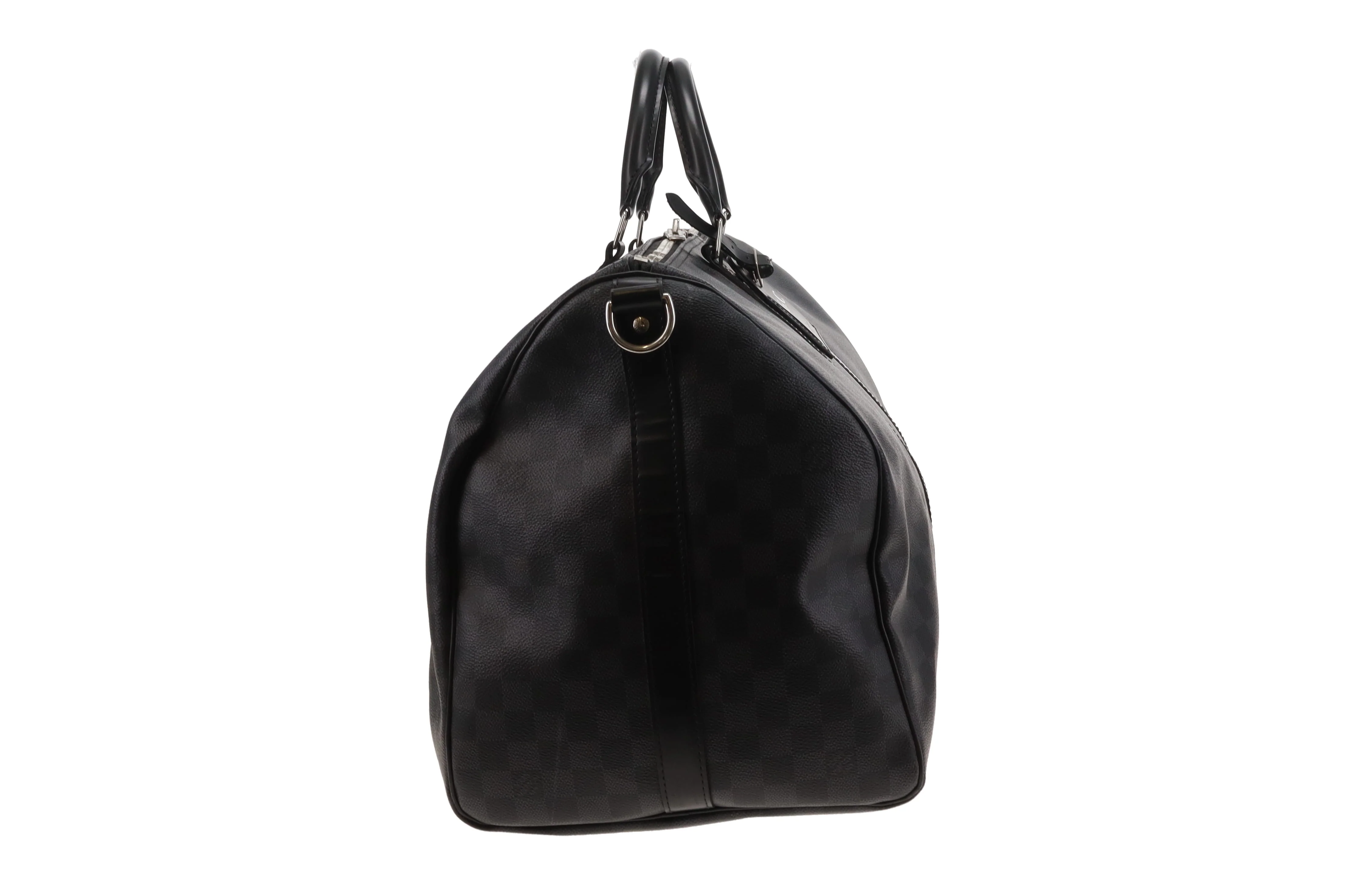 Louis Vuitton Keepall Bandouliere 55 Damier Graphite (hotstamped GC) - Image 6