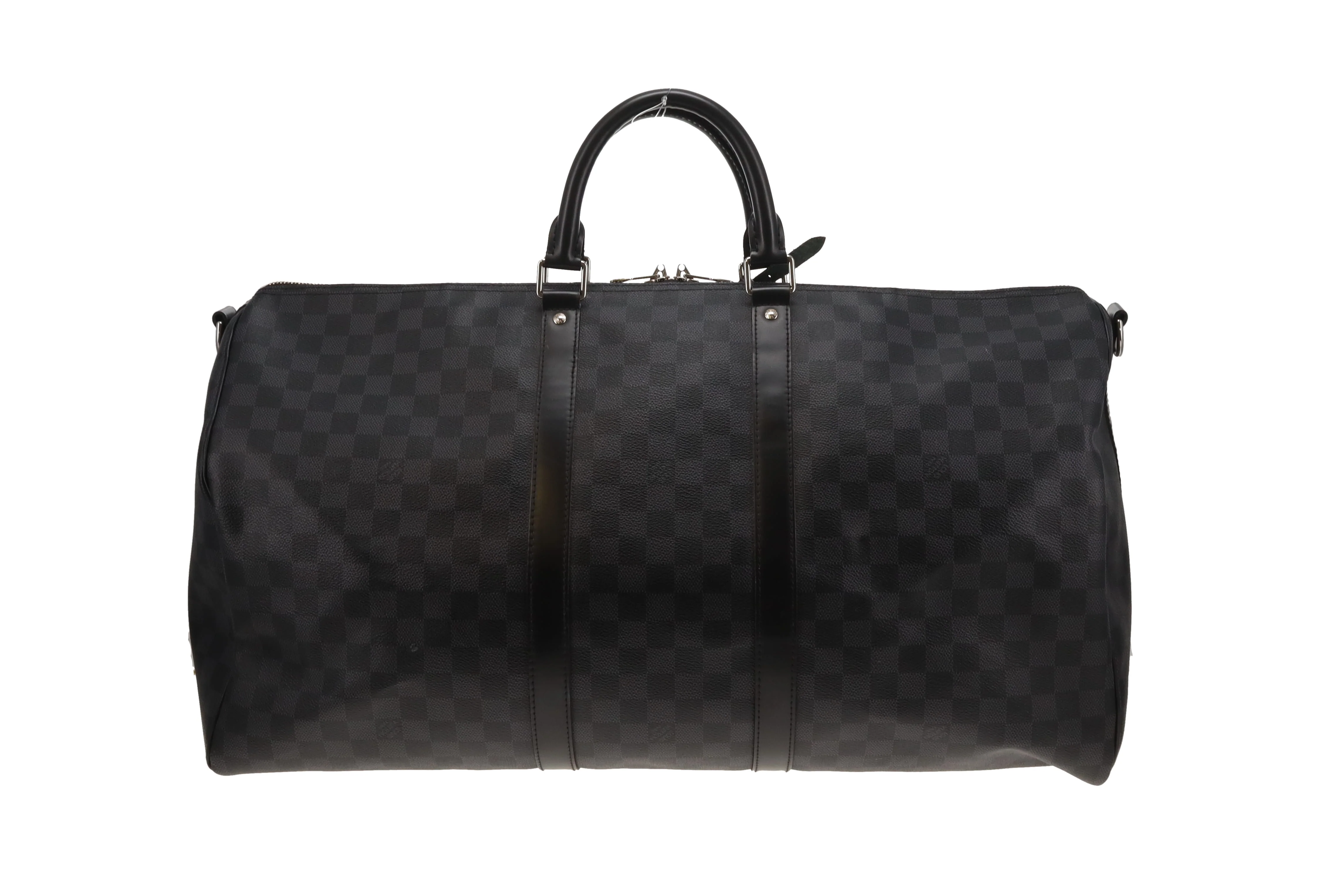 Louis Vuitton Keepall Bandouliere 55 Damier Graphite (hotstamped GC) - Image 7