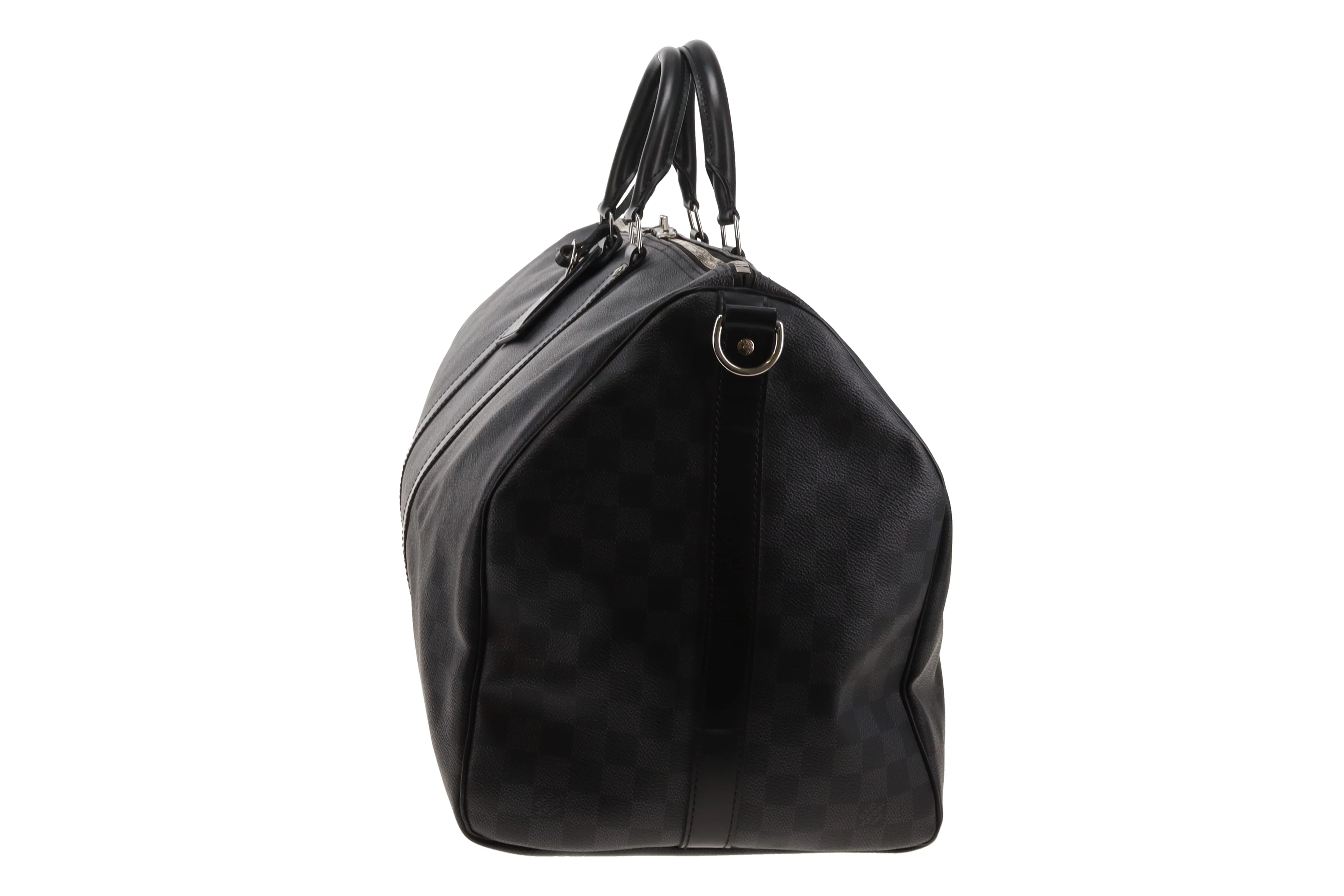 Louis Vuitton Keepall Bandouliere 55 Damier Graphite (hotstamped GC) - Image 8
