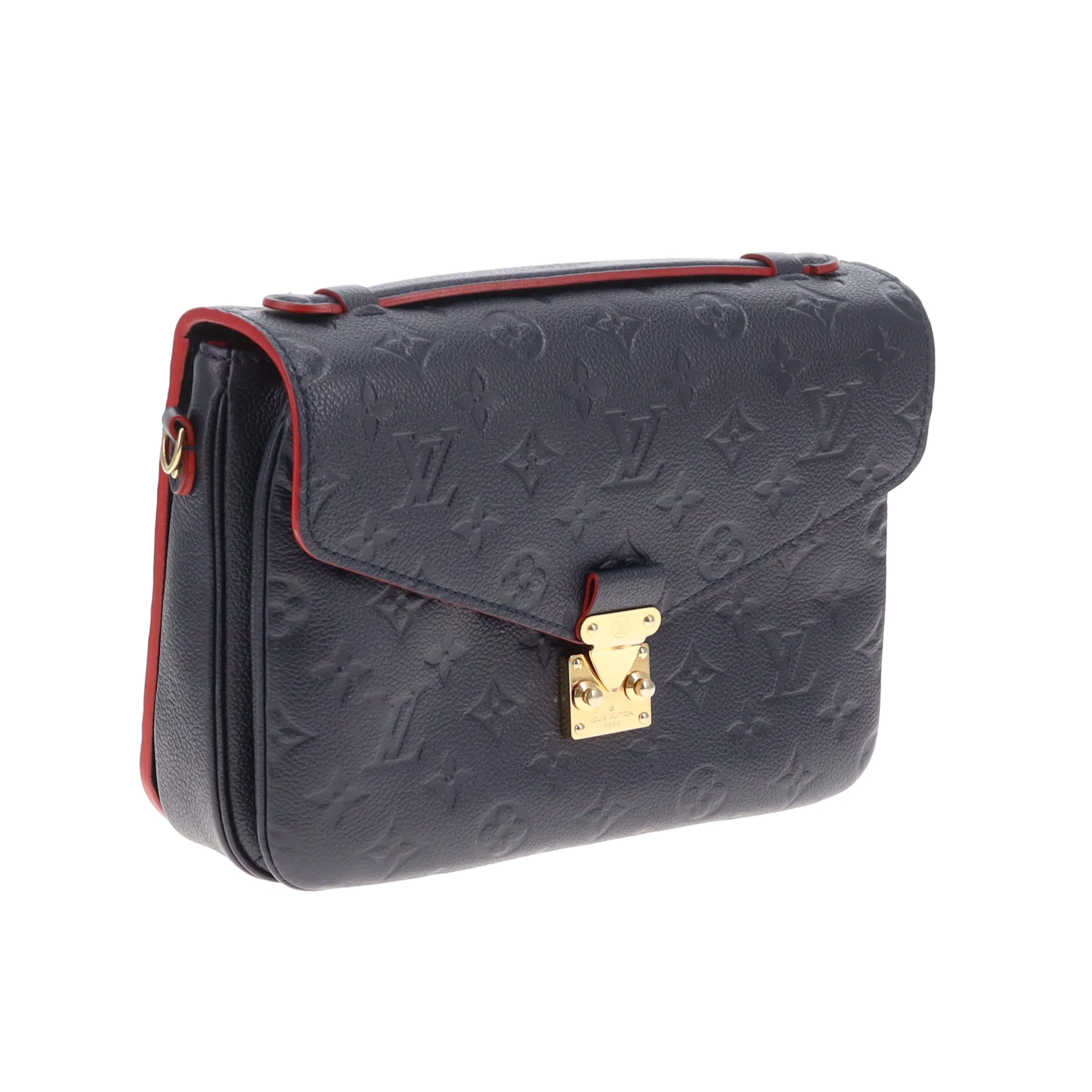 Louis Vuitton Metis Marine & Rouge Empreinte Leather AR4188 - Image 4