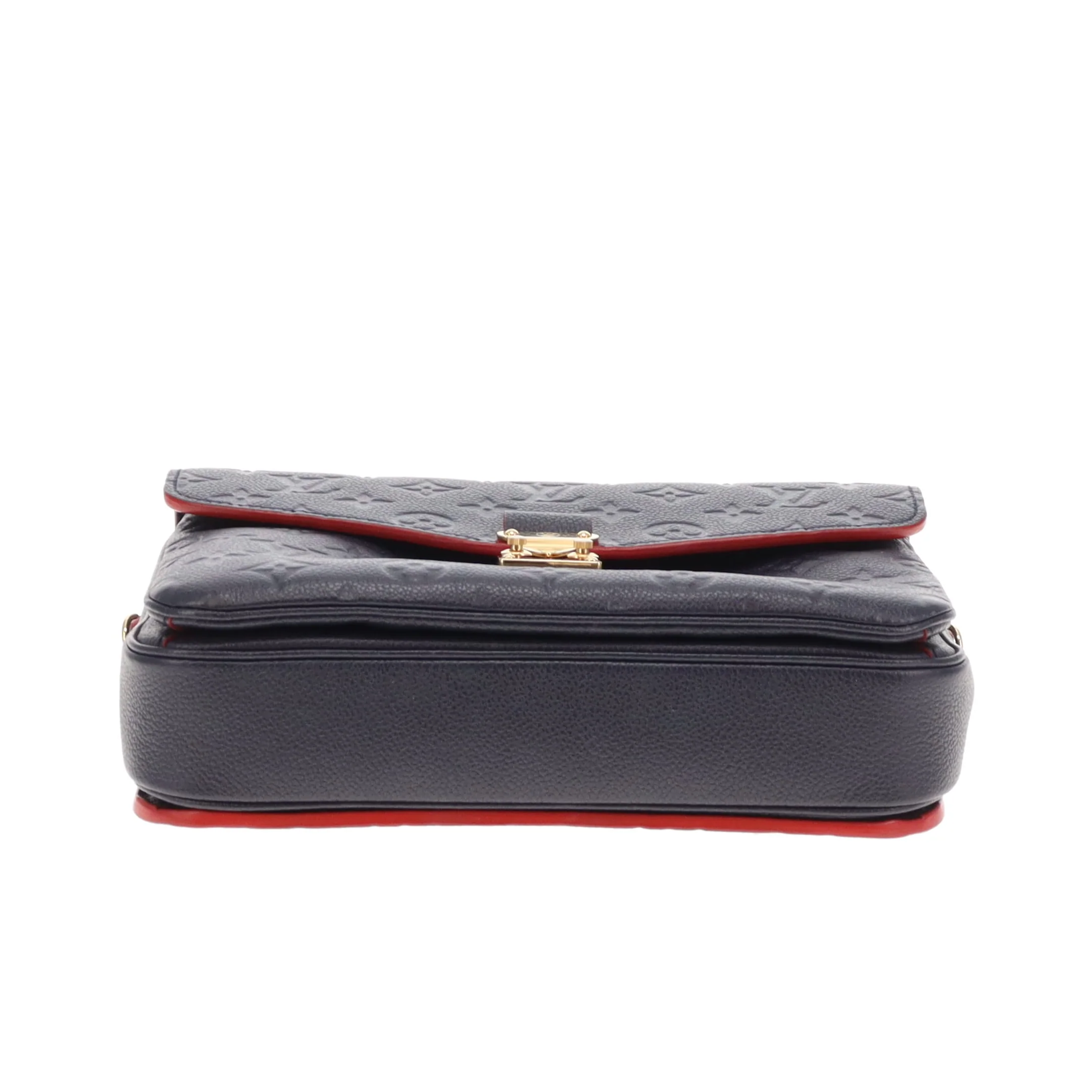 Louis Vuitton Metis Marine & Rouge Empreinte Leather AR4188 - Image 8