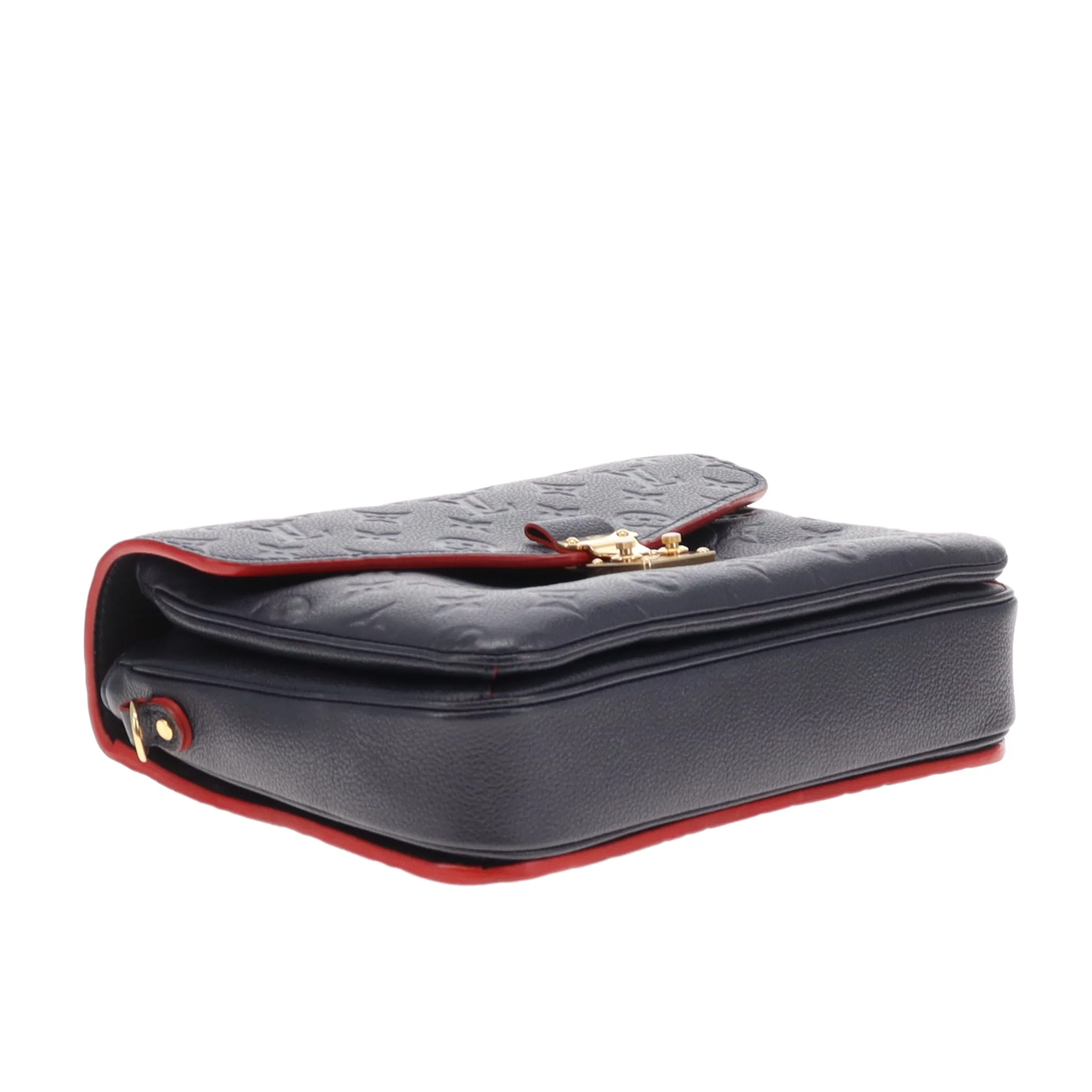 Louis Vuitton Metis Marine & Rouge Empreinte Leather AR4188 - Image 9