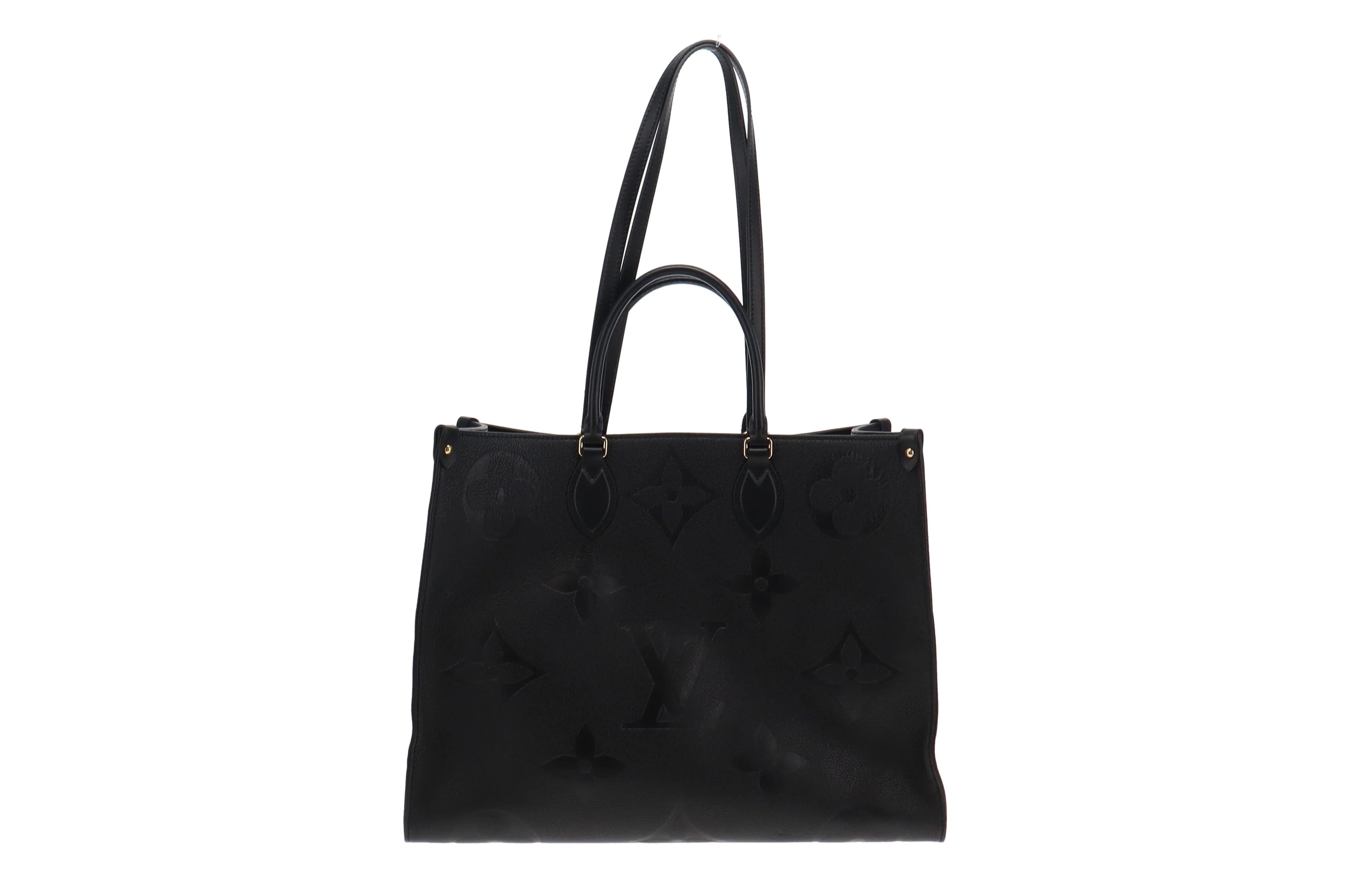 Louis Vuitton Noir Empreinte Leather Onthego GM (NFID Chip)