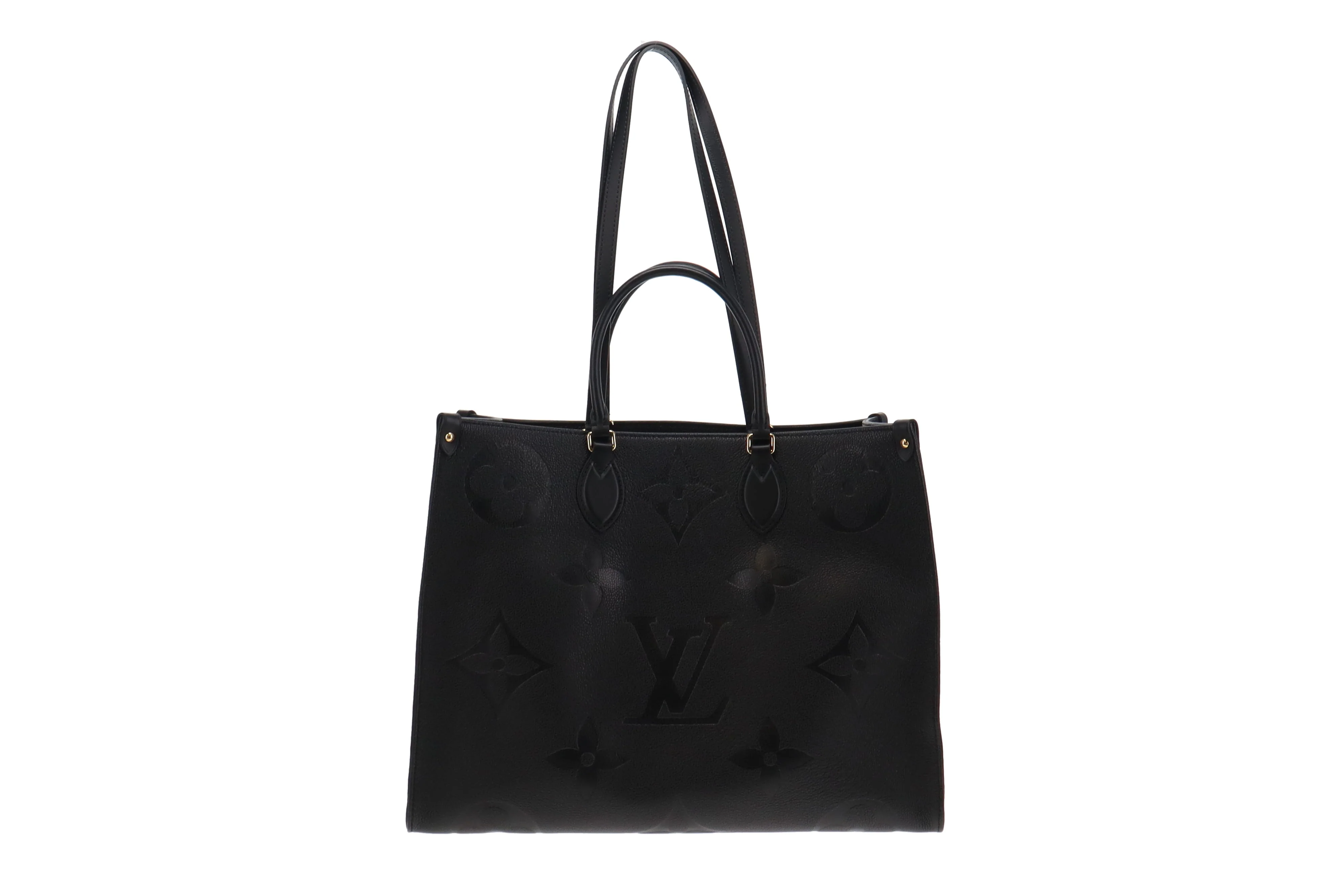 Louis Vuitton Noir Empreinte Leather Onthego GM (NFID Chip) - Image 5