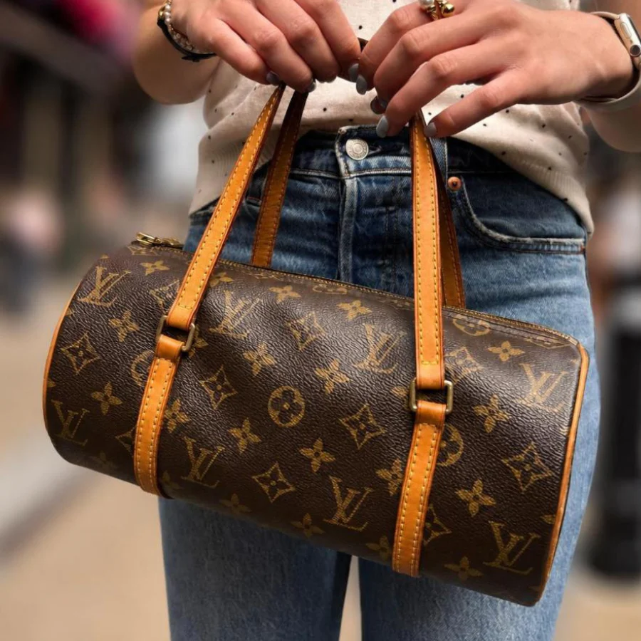 Louis Vuitton Papillon 26 Monogram Vinatge DU0073 - 2003 - Image 2