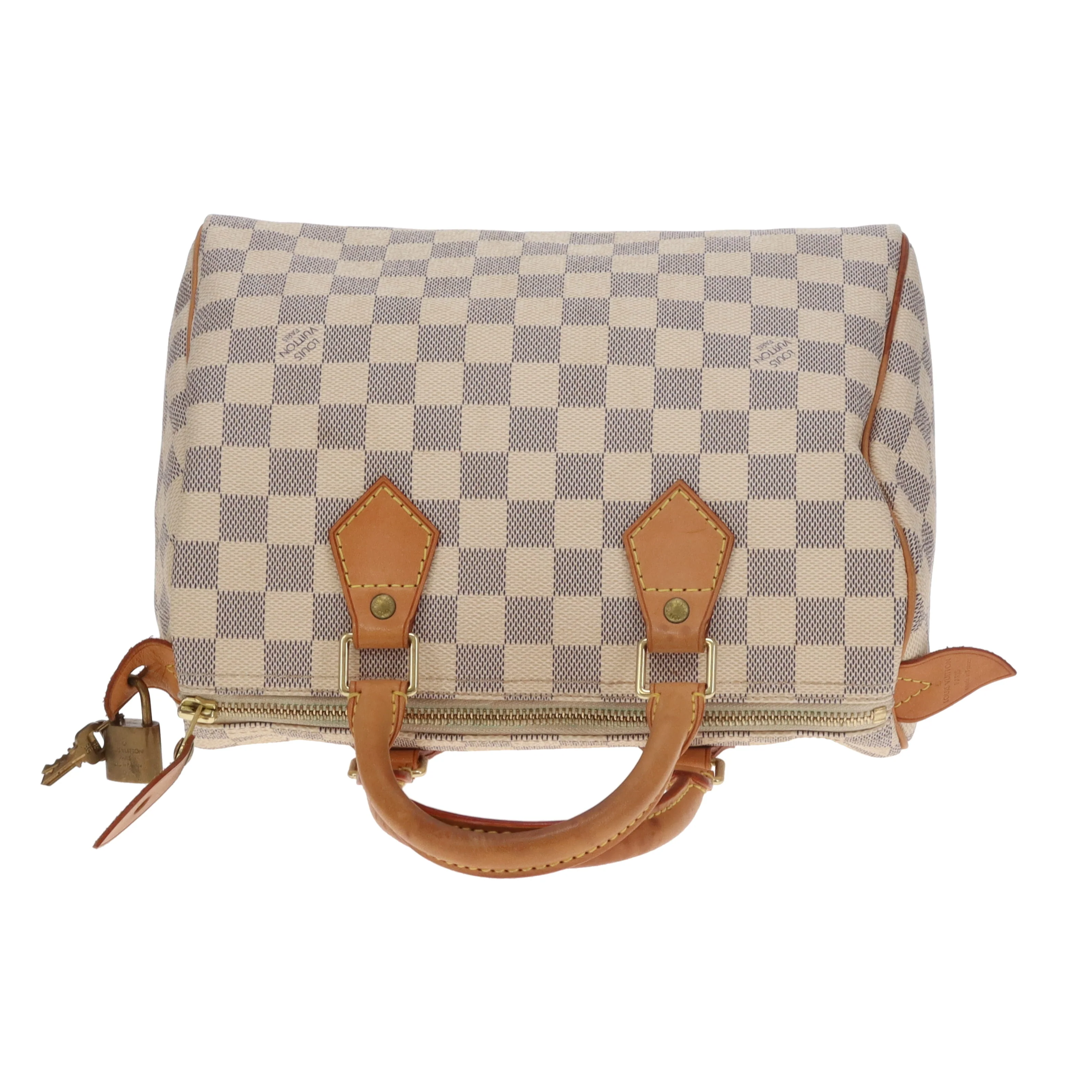 Louis Vuitton Speedy 25 Damier Azur MB4037 - 2007 - Image 7