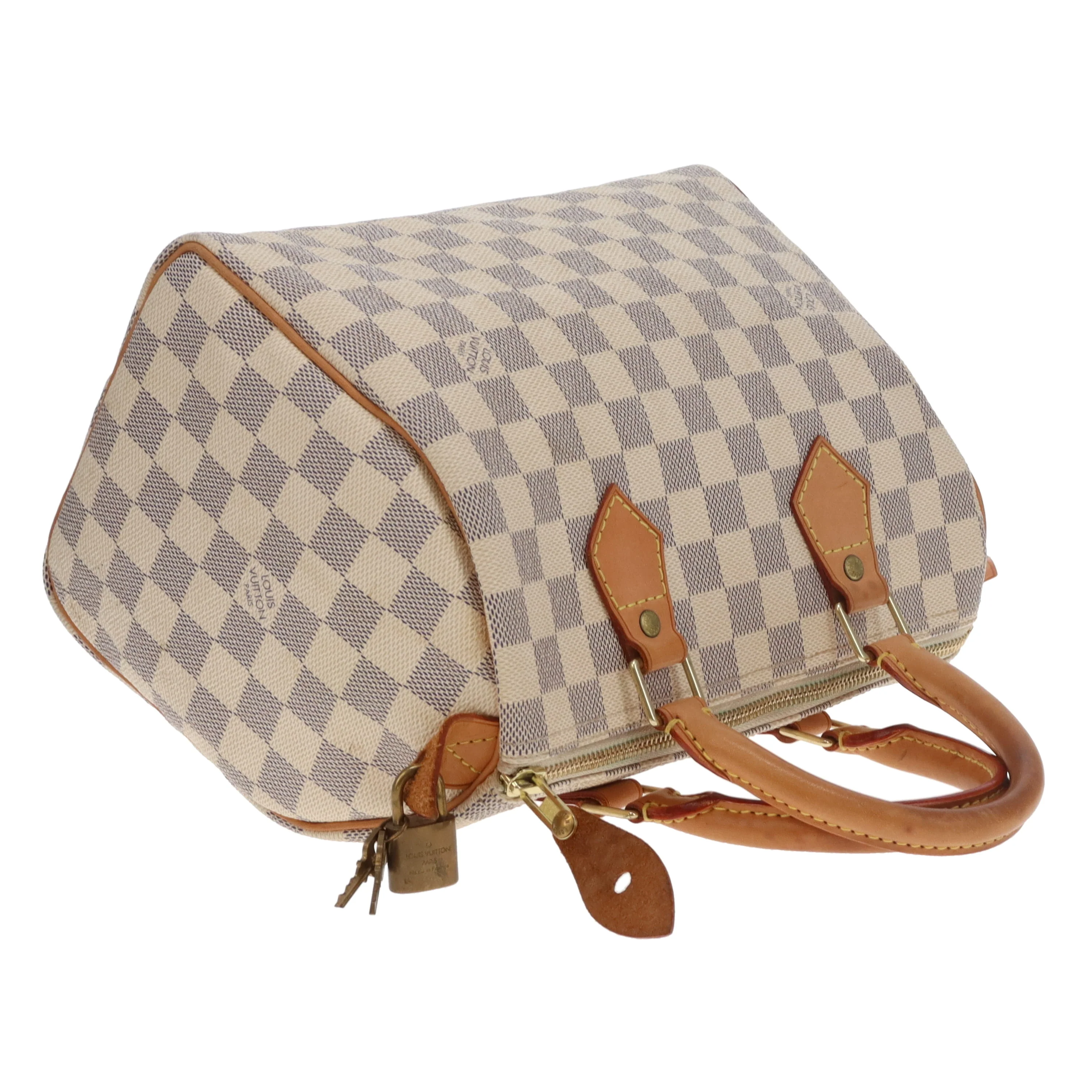 Louis Vuitton Speedy 25 Damier Azur MB4037 - 2007 - Image 8