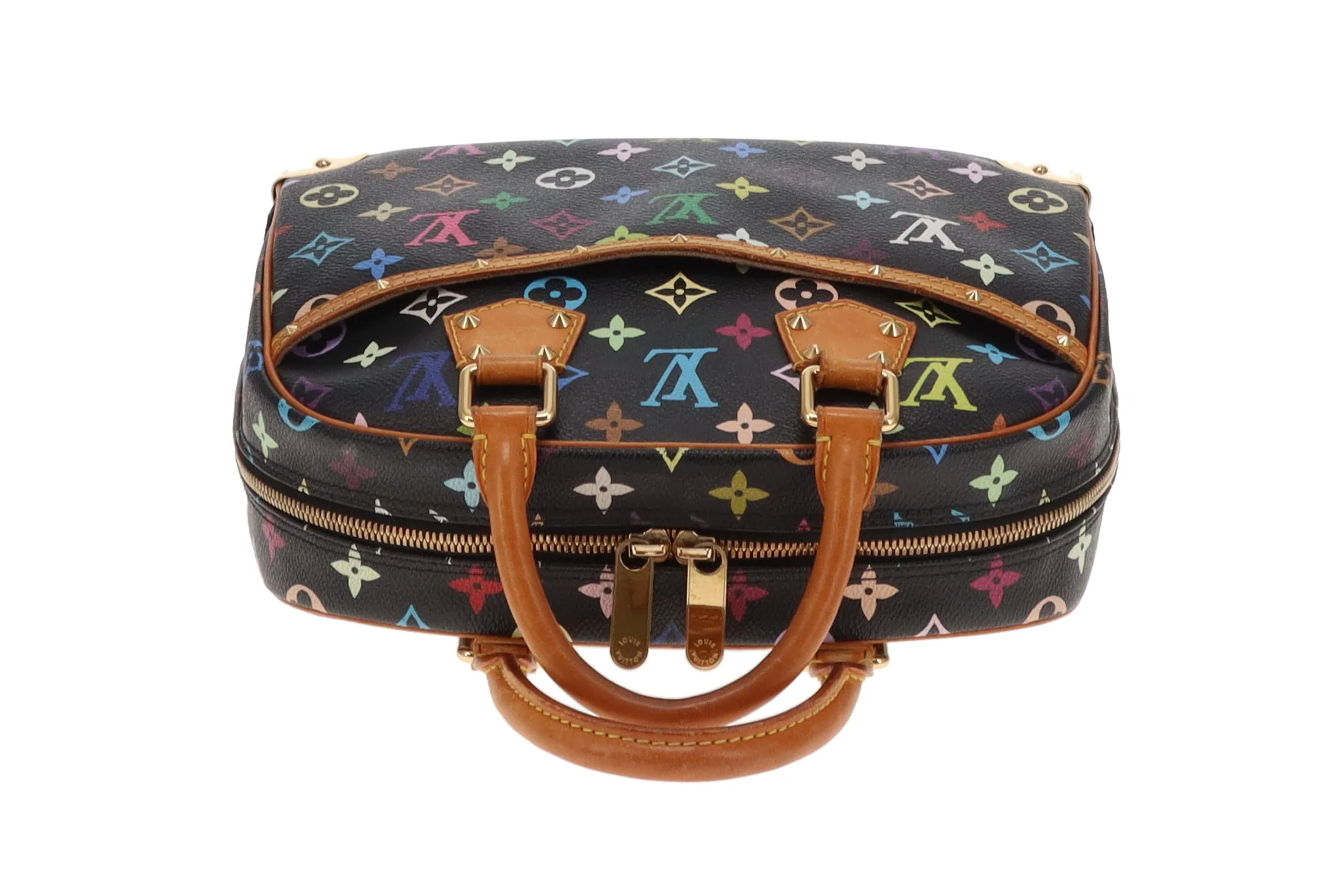 Louis Vuitton Trouville Black Multicolour Takashi Murakami MI0094 - Image 6