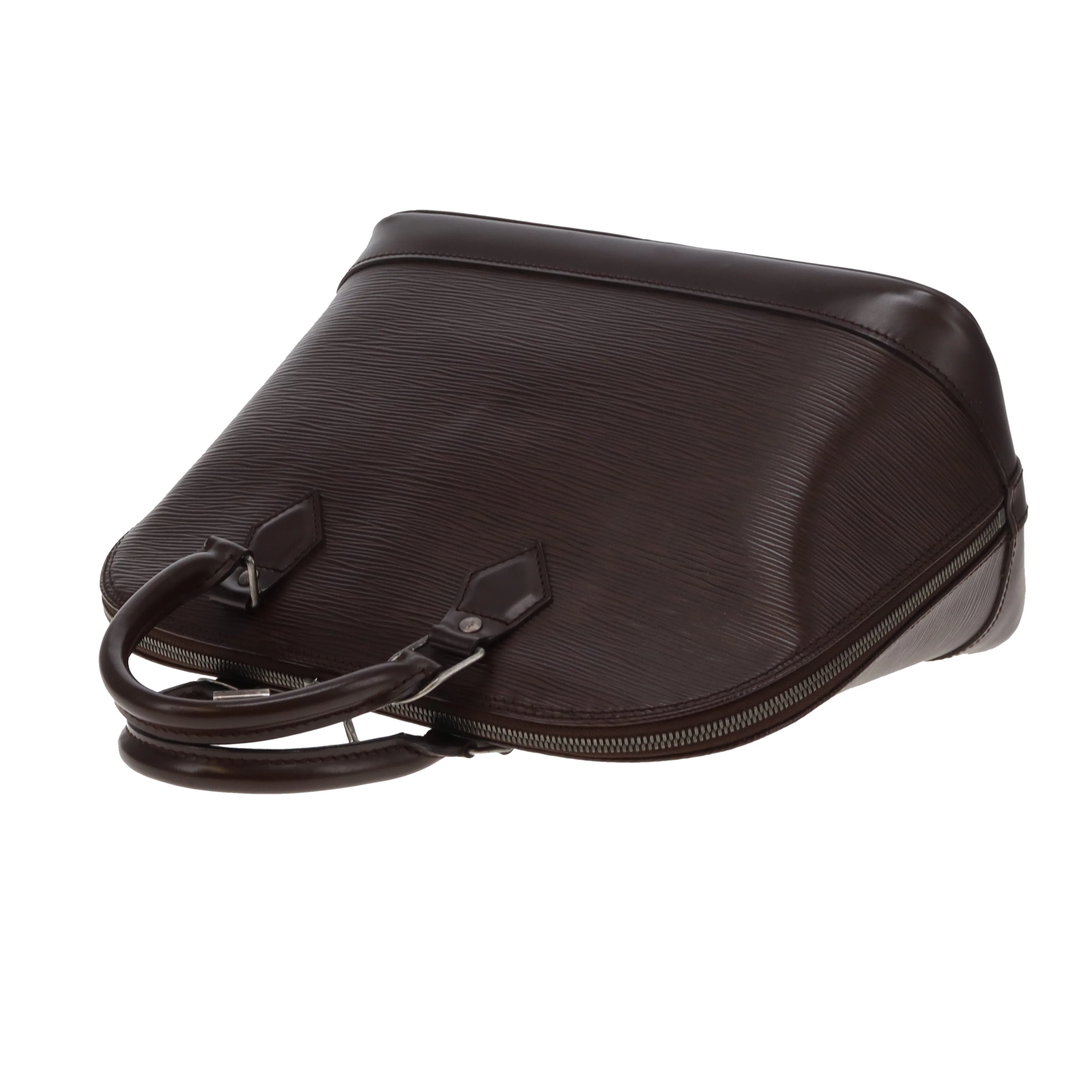 Louis Vuitton Vintage Moka Epi Leather Alma PM FL1002 (2002) - Image 11