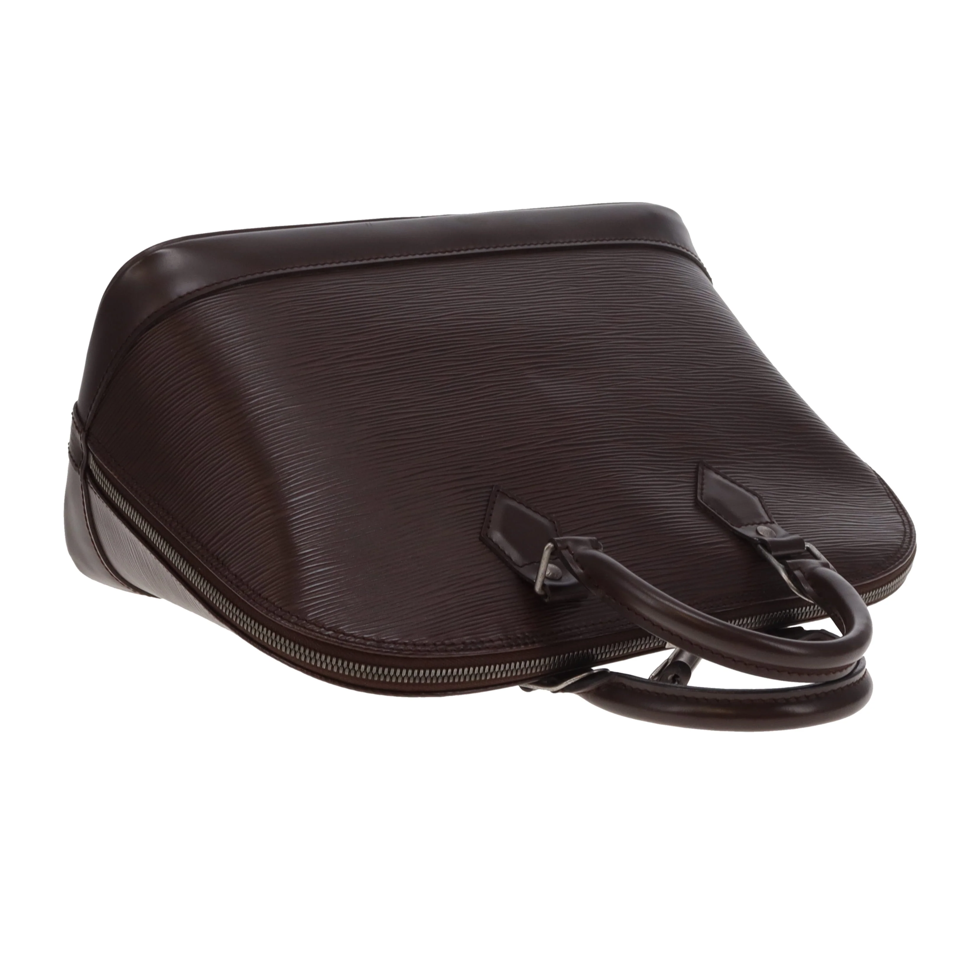 Louis Vuitton Vintage Moka Epi Leather Alma PM FL1002 (2002) - Image 8