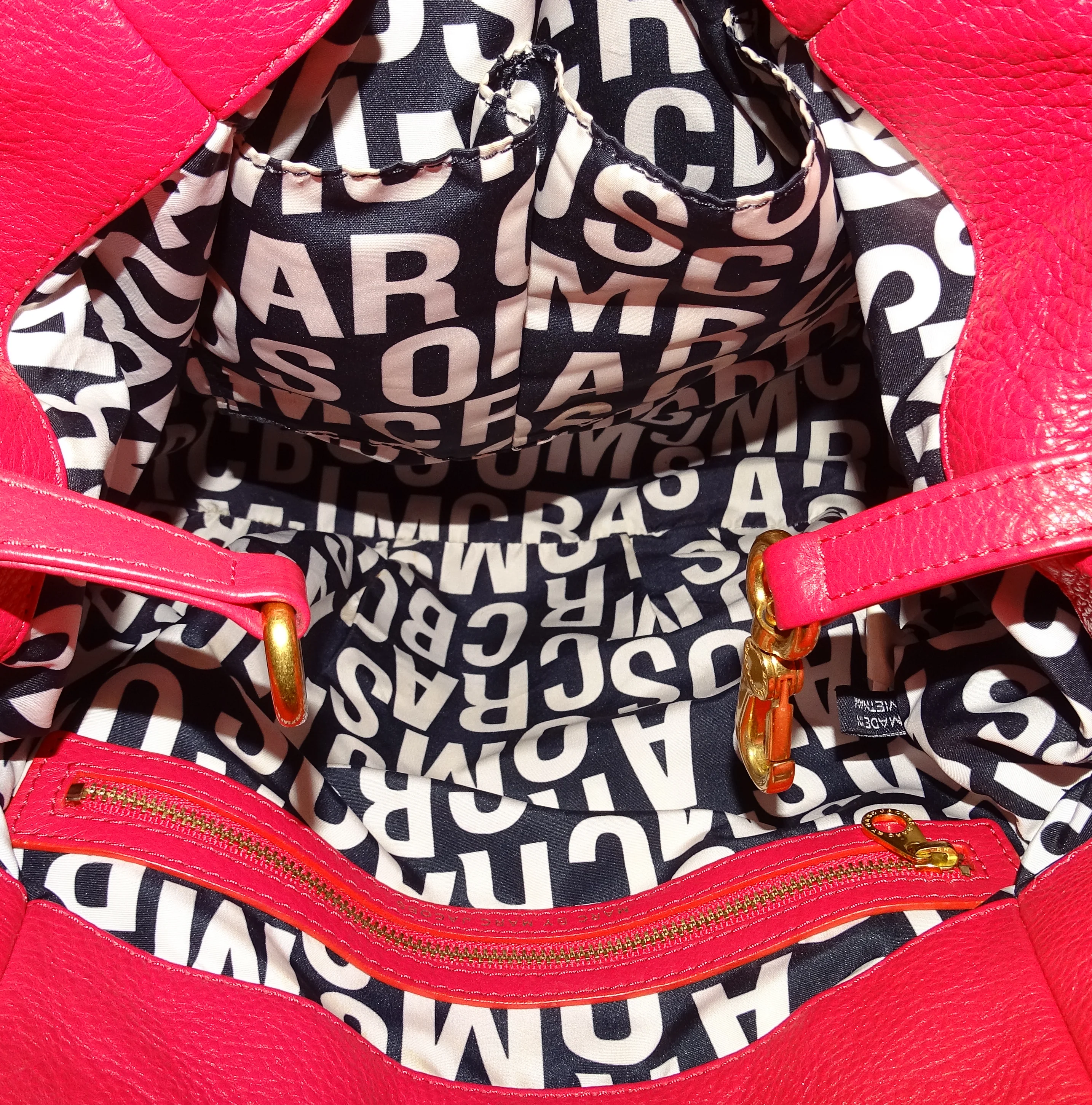 Marc Jacobs Classic Q Fran Shoulder Bag Pink - Image 11