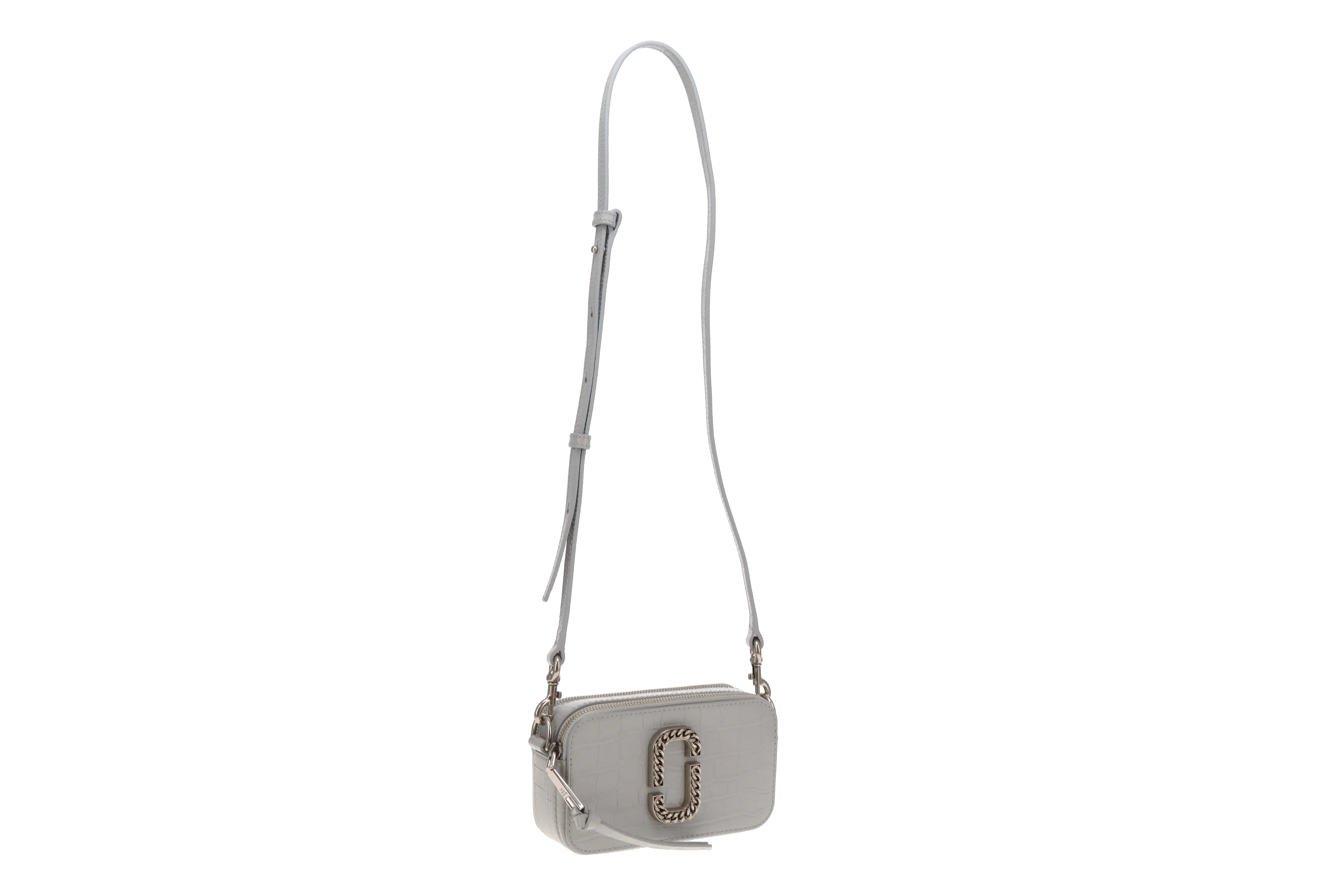 Marc Jacobs Snapshot Grey Croc with 2x Straps - Image 7
