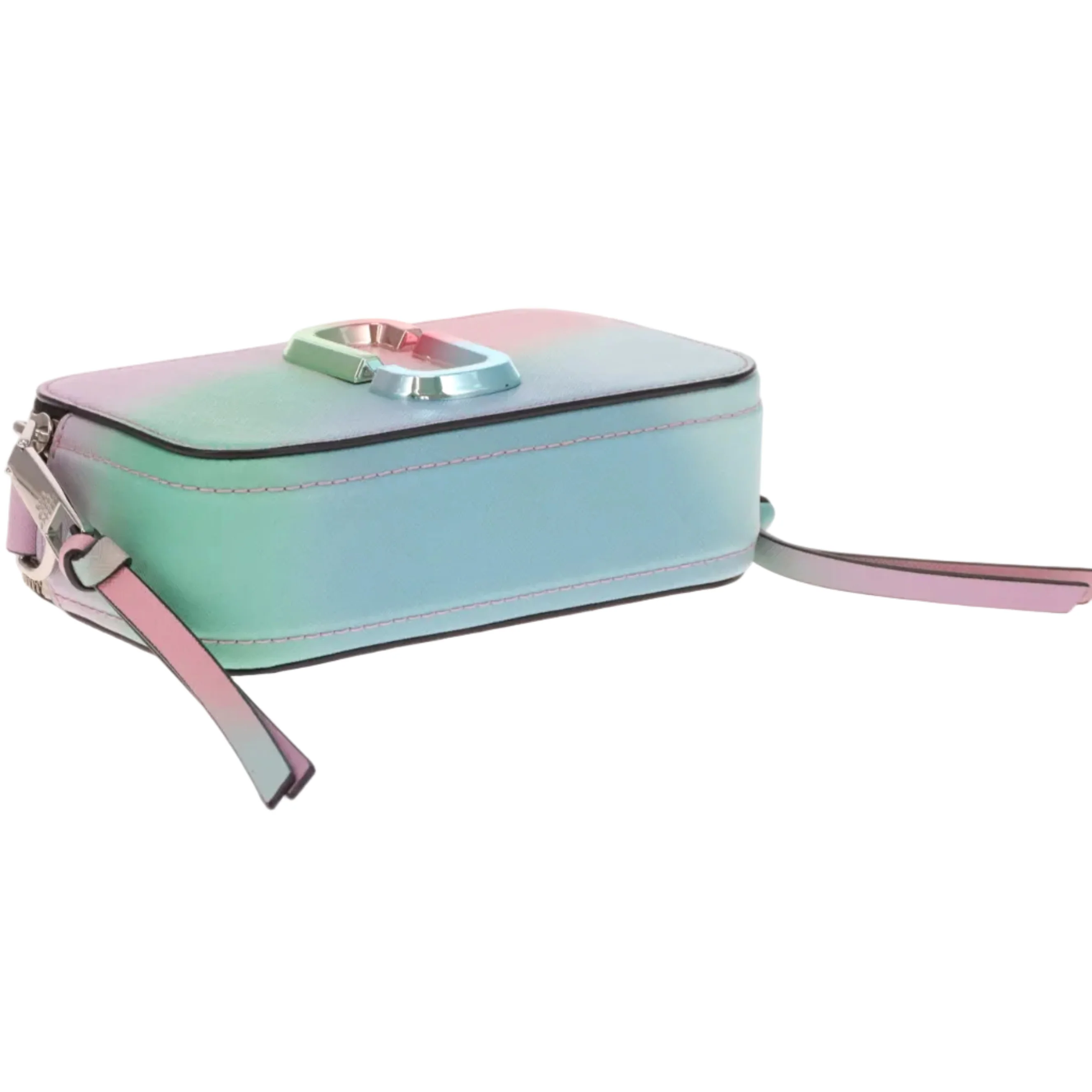 Marc Jacobs The Snapshot Bag Green Airbrush Leather with Multi-Tone Hardware - Image 10