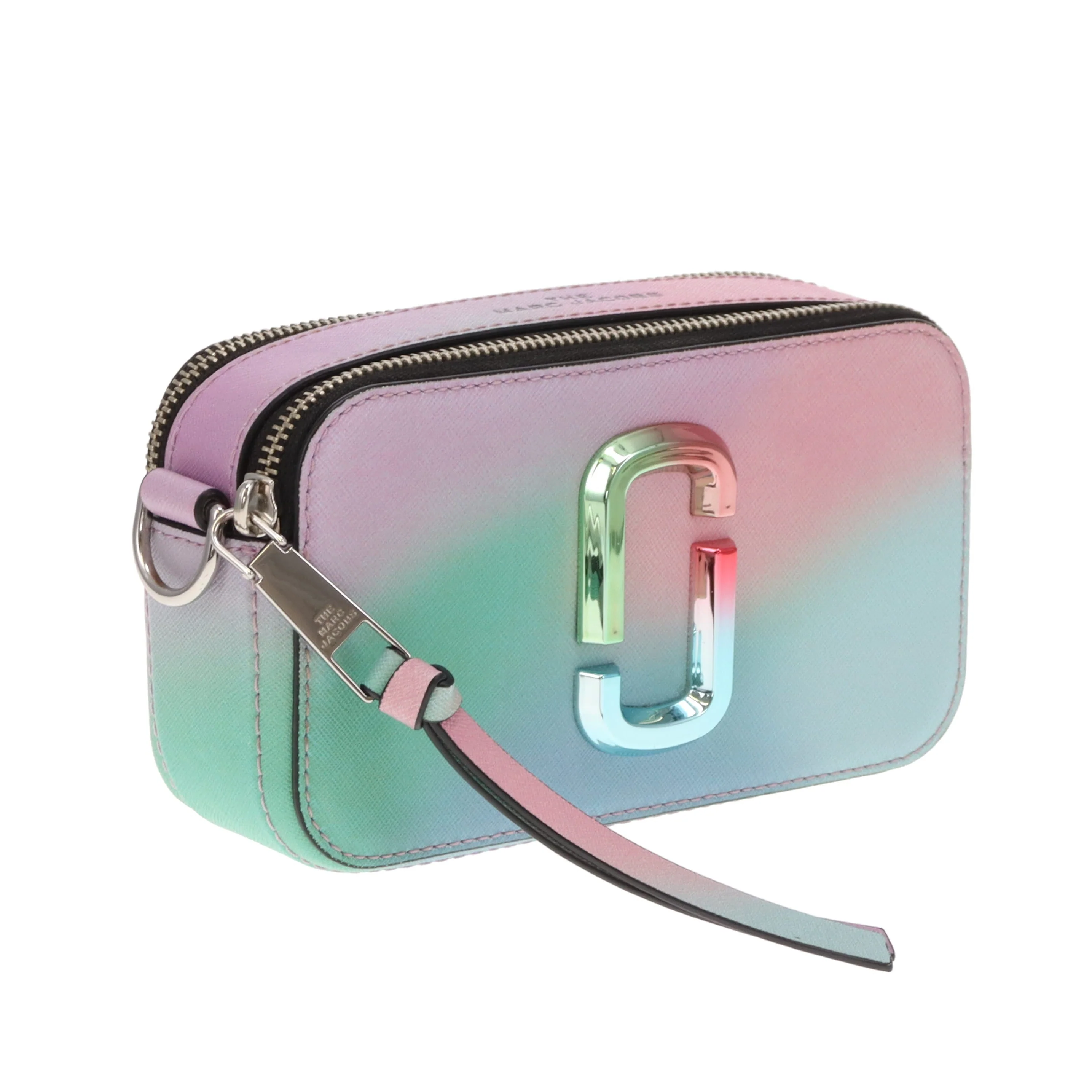 Marc Jacobs The Snapshot Bag Green Airbrush Leather with Multi-Tone Hardware - Image 4