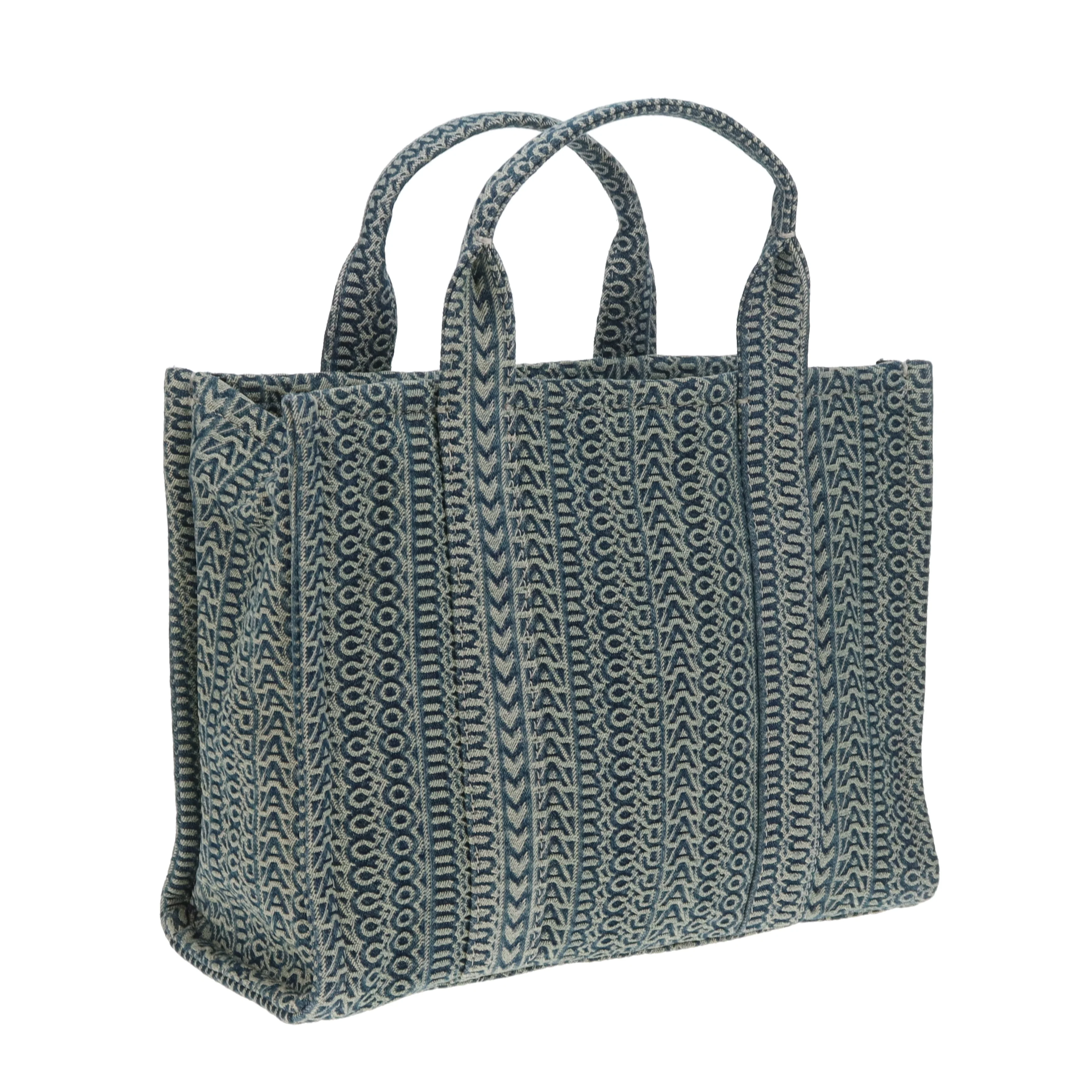 Marc Jacobs The Tote Bag Medium Logo Denim - Image 4