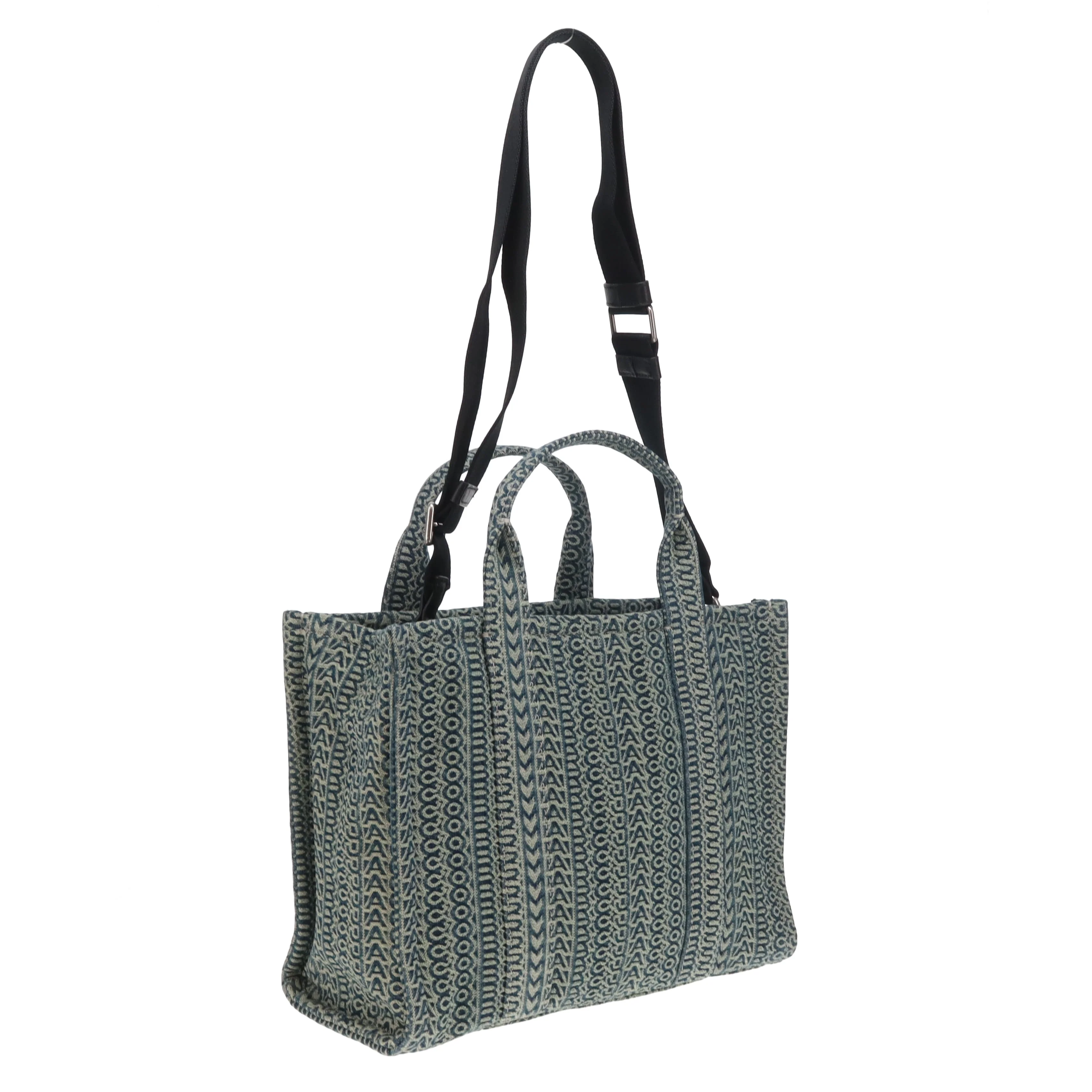Marc Jacobs The Tote Bag Medium Logo Denim - Image 5