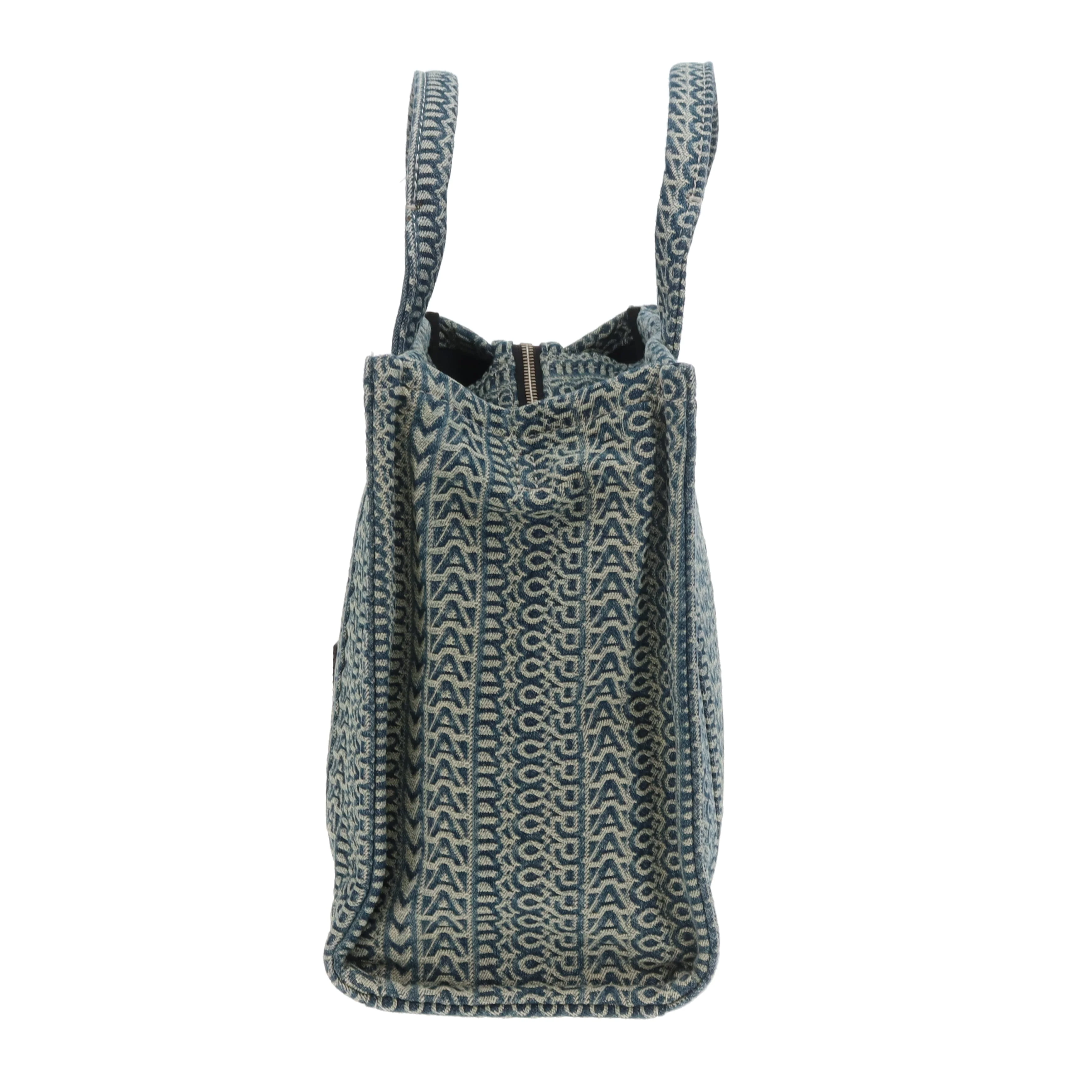 Marc Jacobs The Tote Bag Medium Logo Denim - Image 6