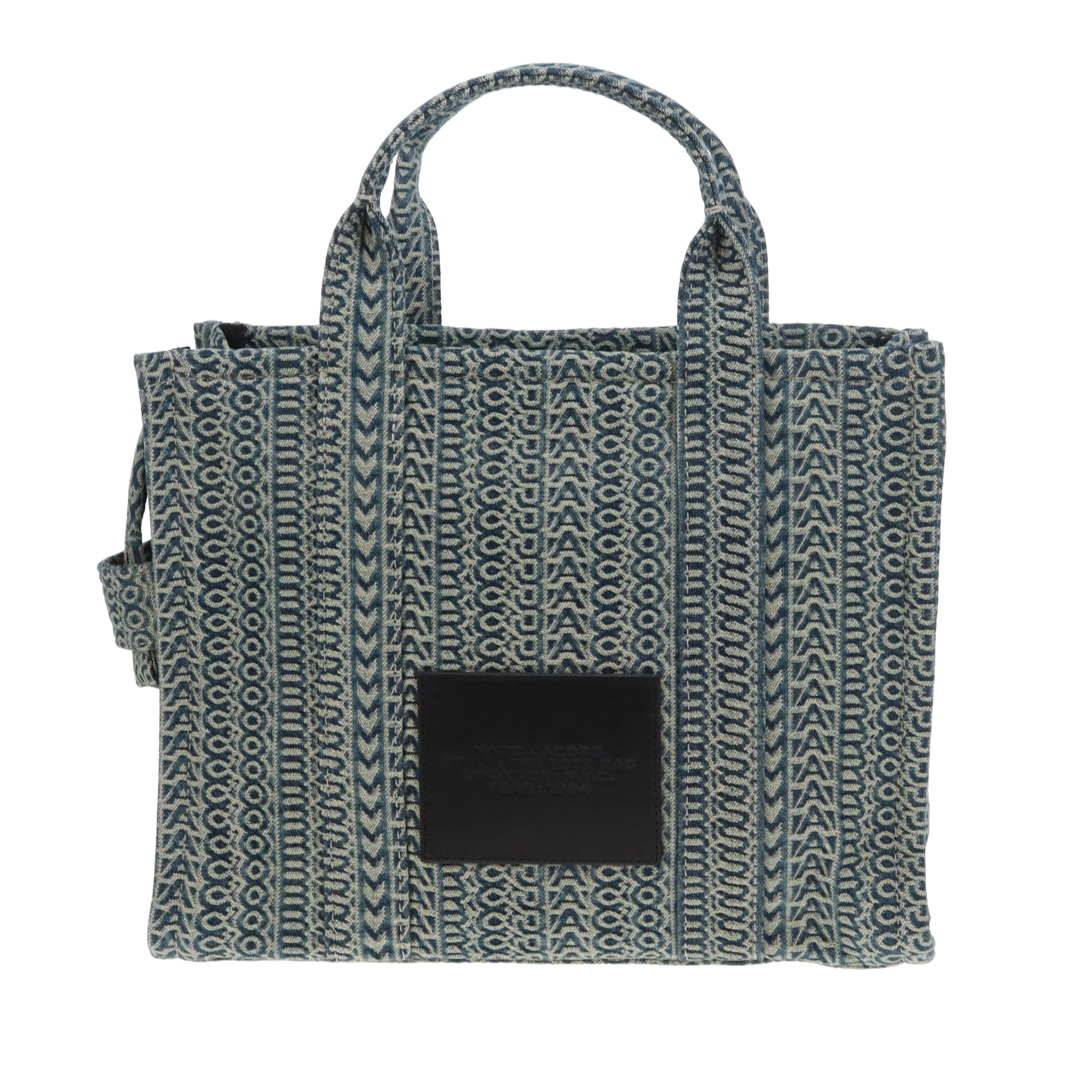 Marc Jacobs The Tote Bag Medium Logo Denim - Image 7