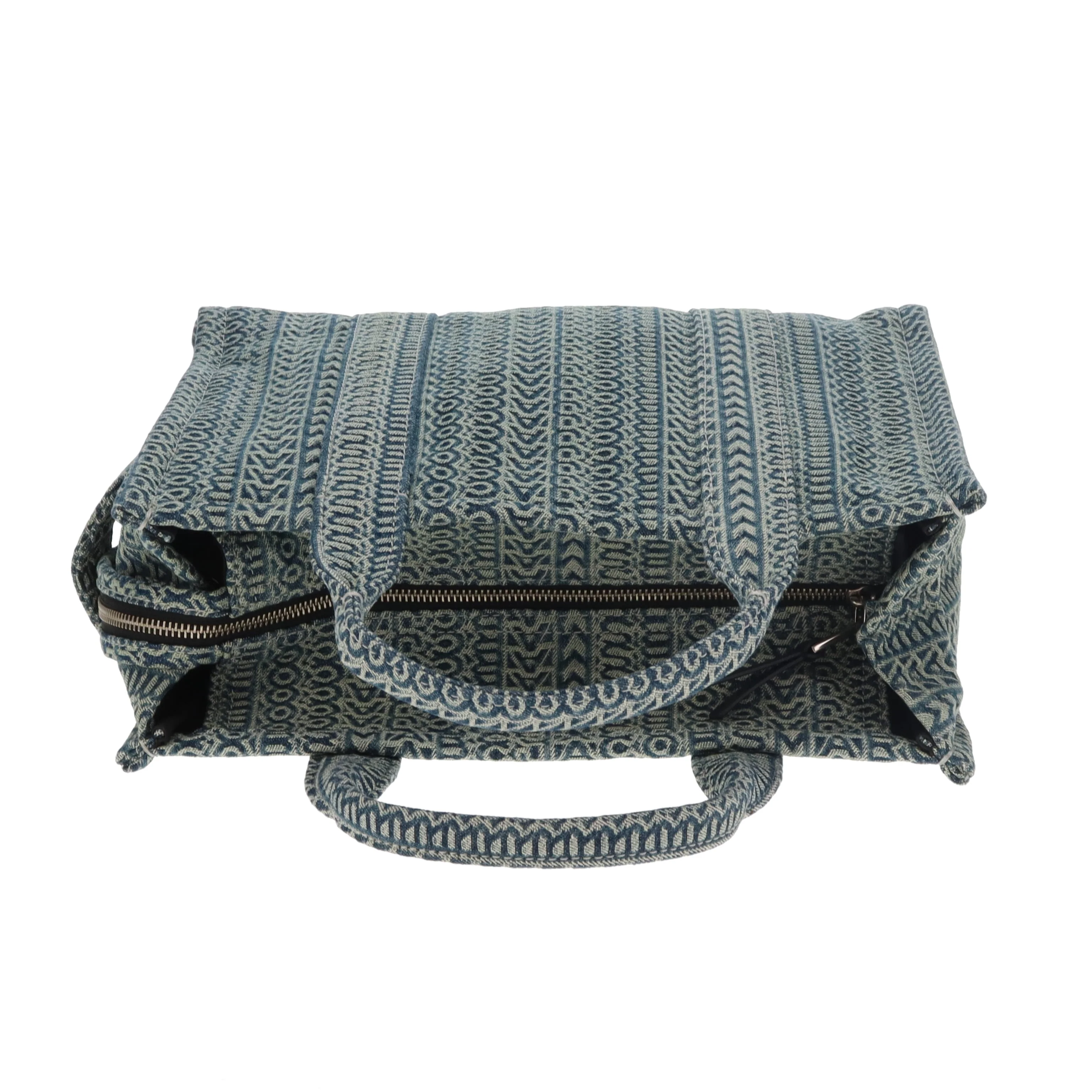 Marc Jacobs The Tote Bag Medium Logo Denim - Image 9