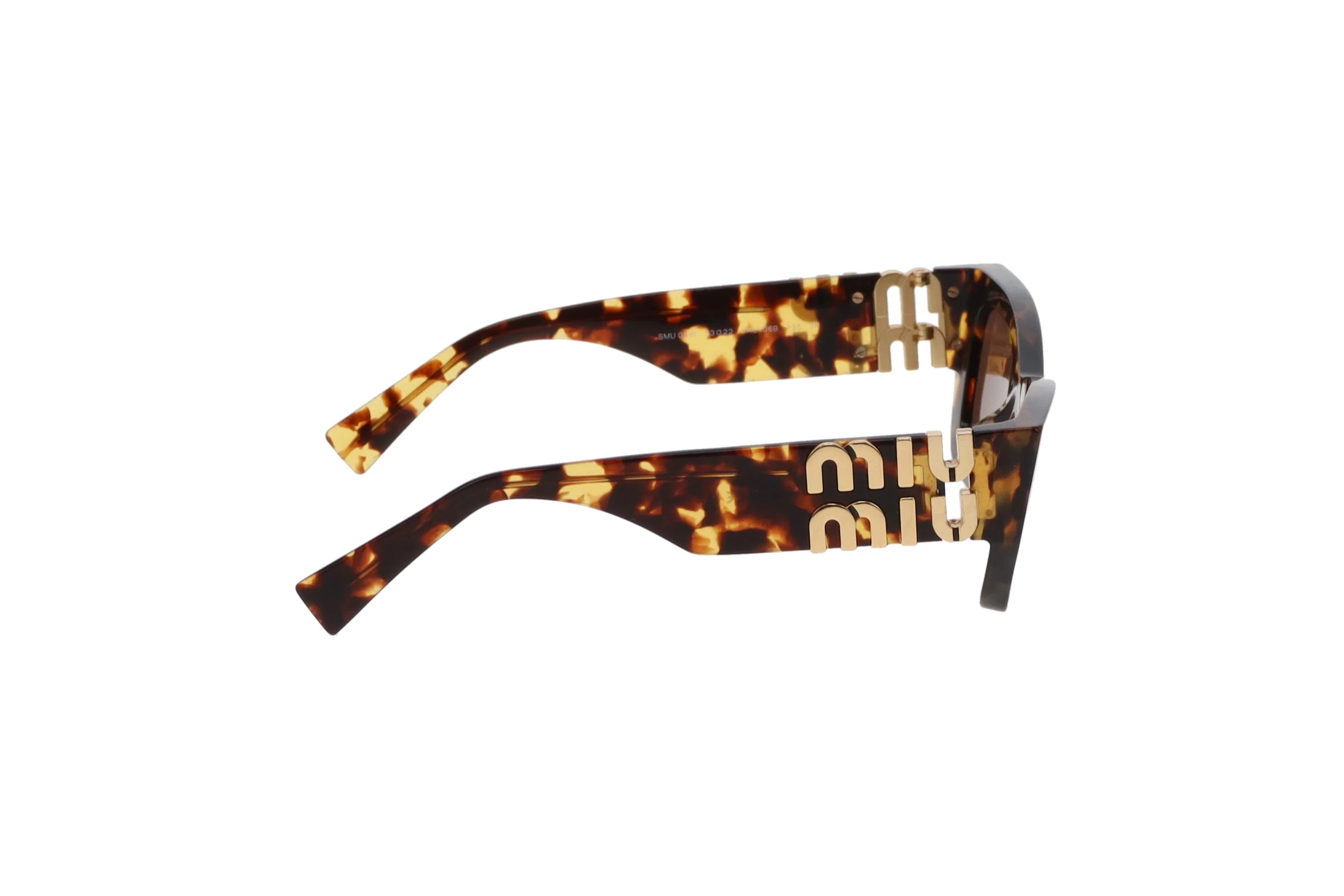 Miu Miu Sunglasses Tortoise Logo Side SMU 09W - Image 4